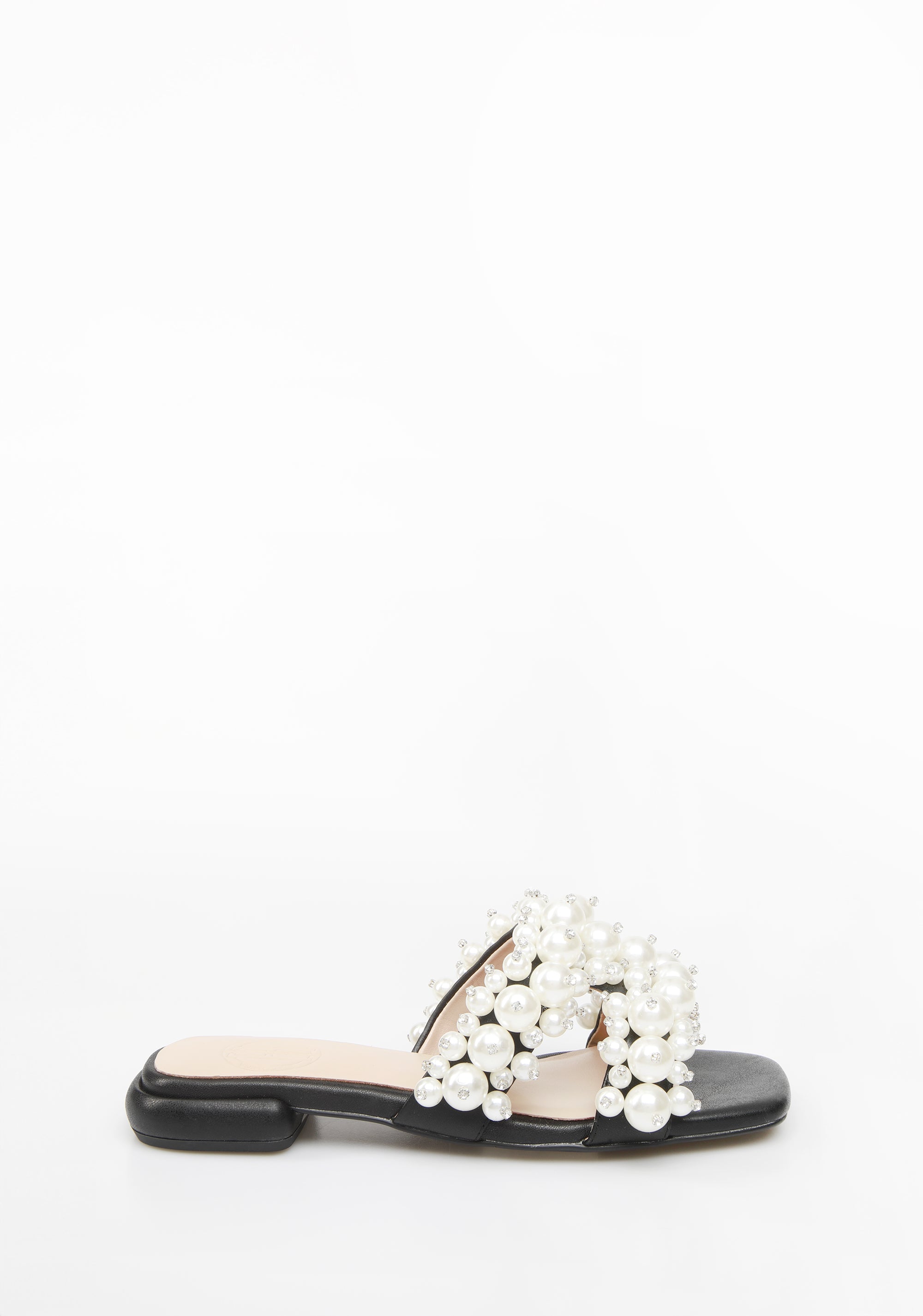 Ciabattina Bassa con Fascia Gioiello