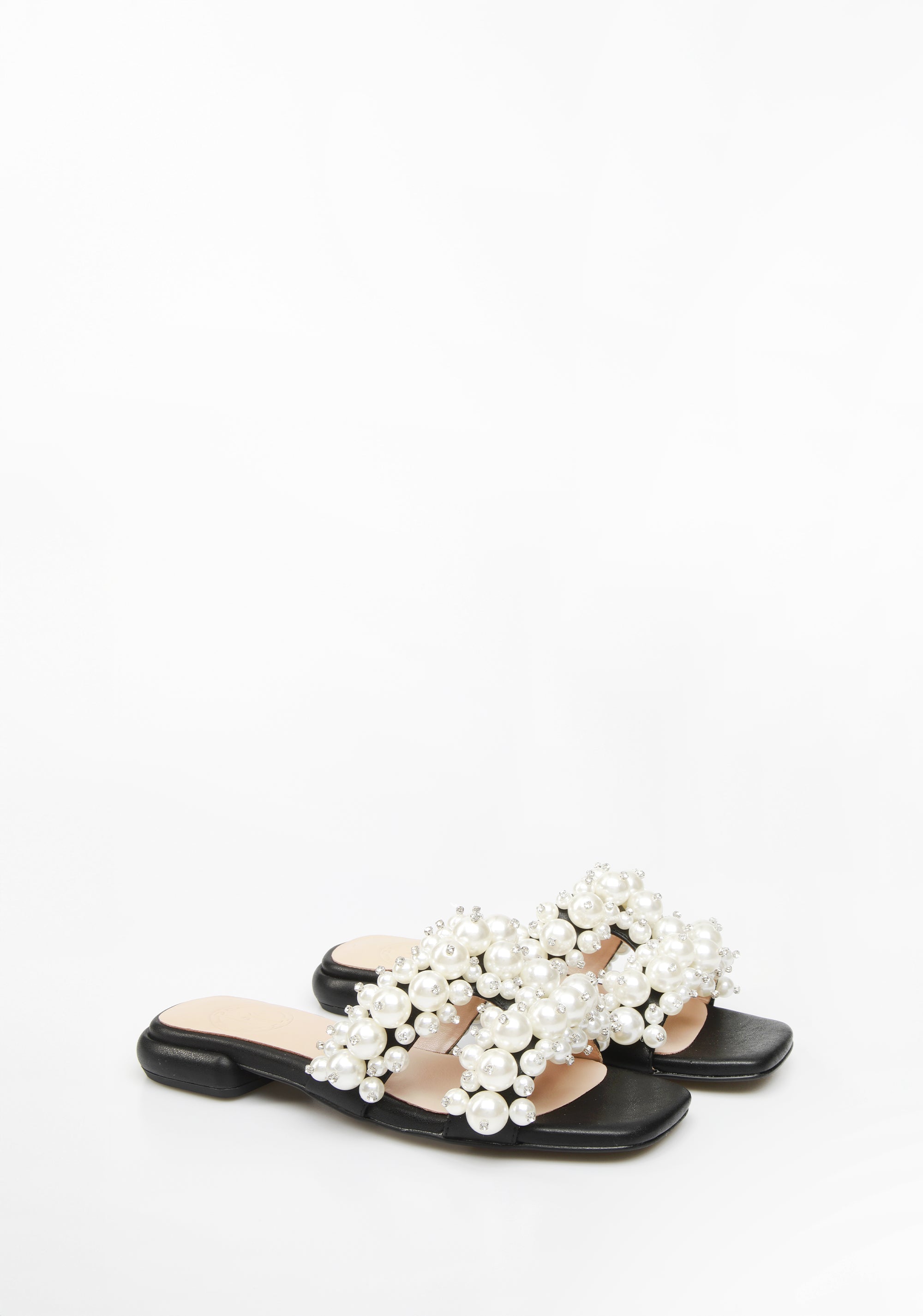 Ciabattina Bassa con Fascia Gioiello