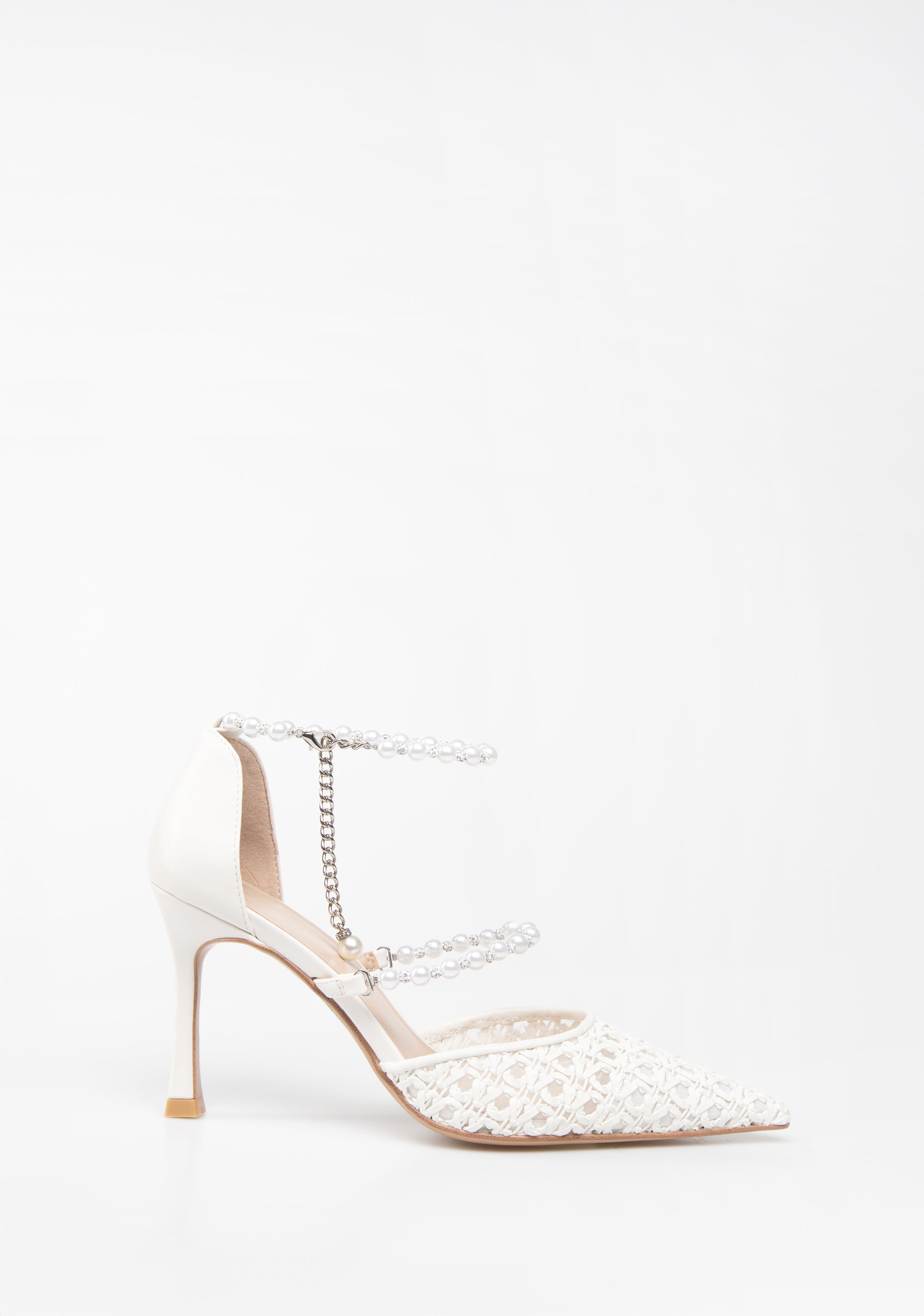 Décolleté con Cinturini di Perle F825SS2002P43501 FRACOMINA