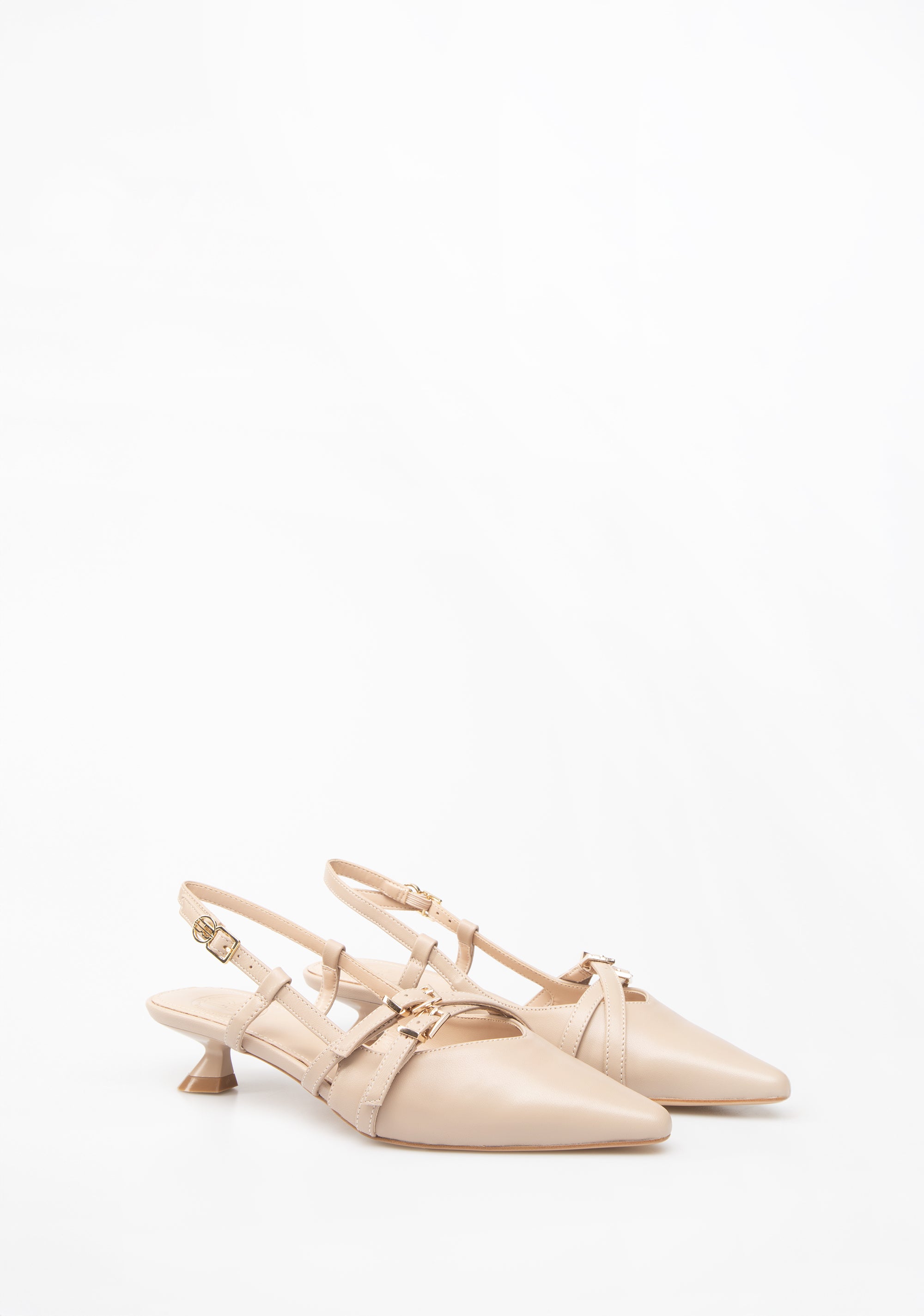 Slingback con Cinturini Decorativi