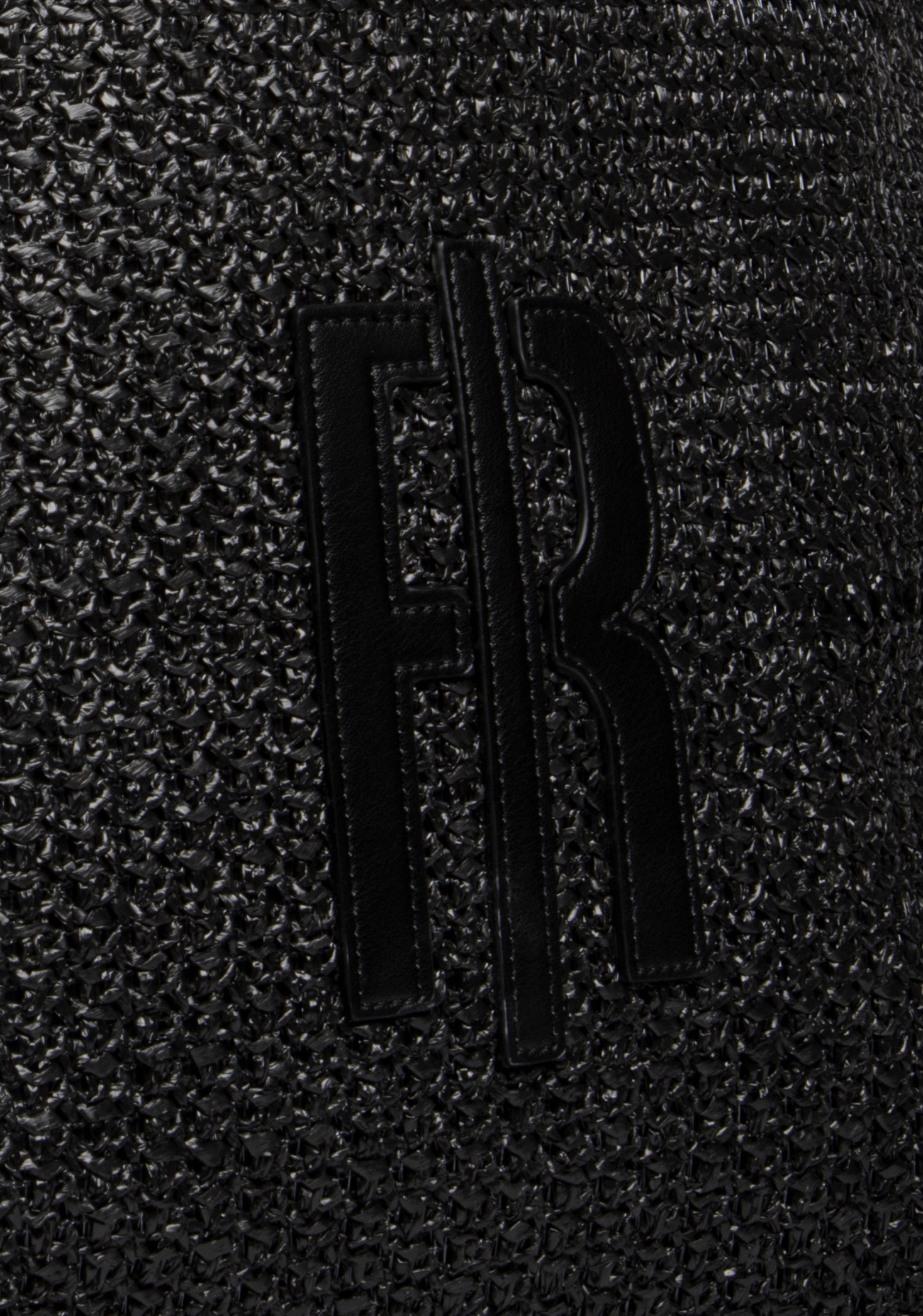 Borsa grande in tessuto intrecciato