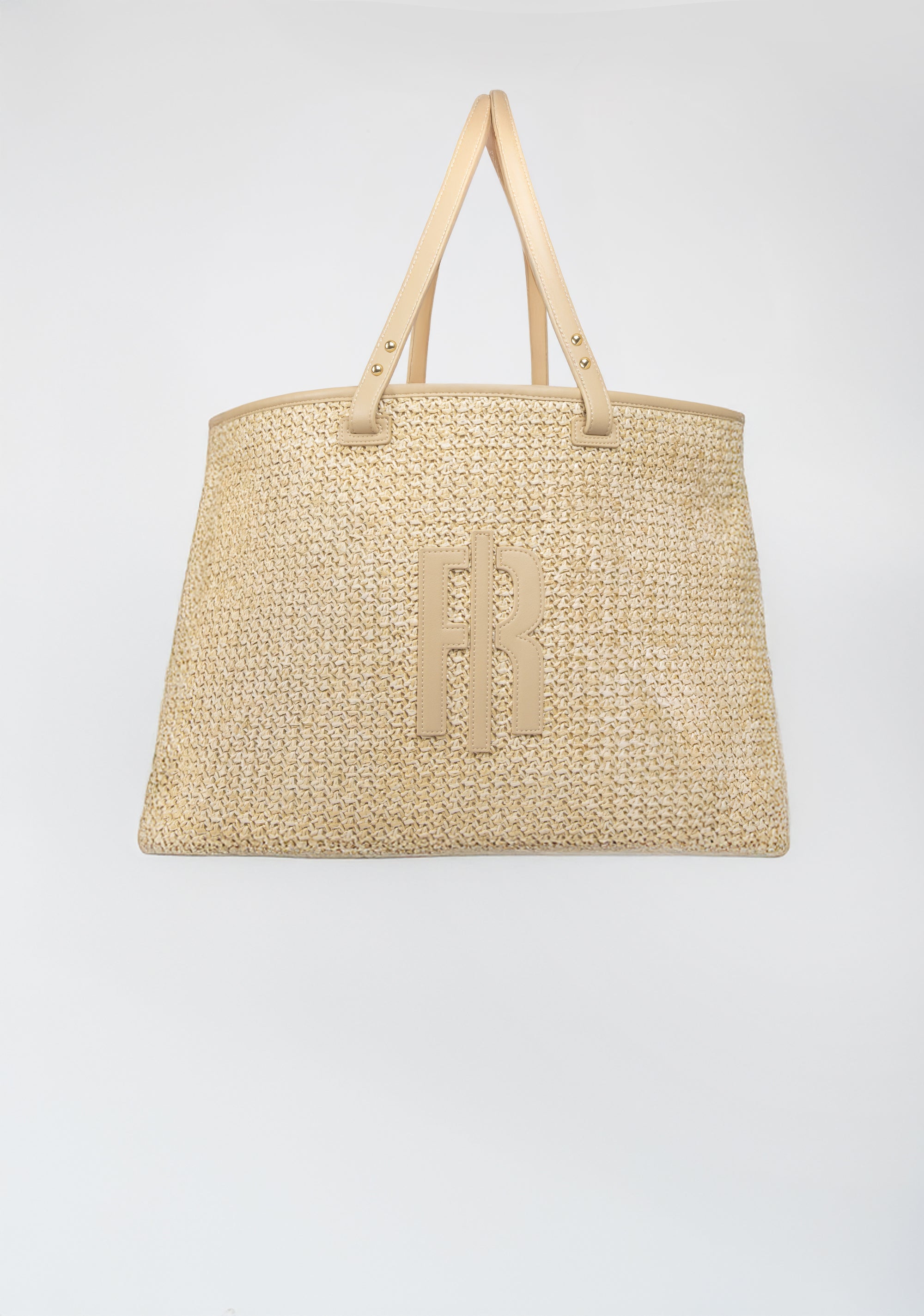 Borsa grande in tessuto intrecciato