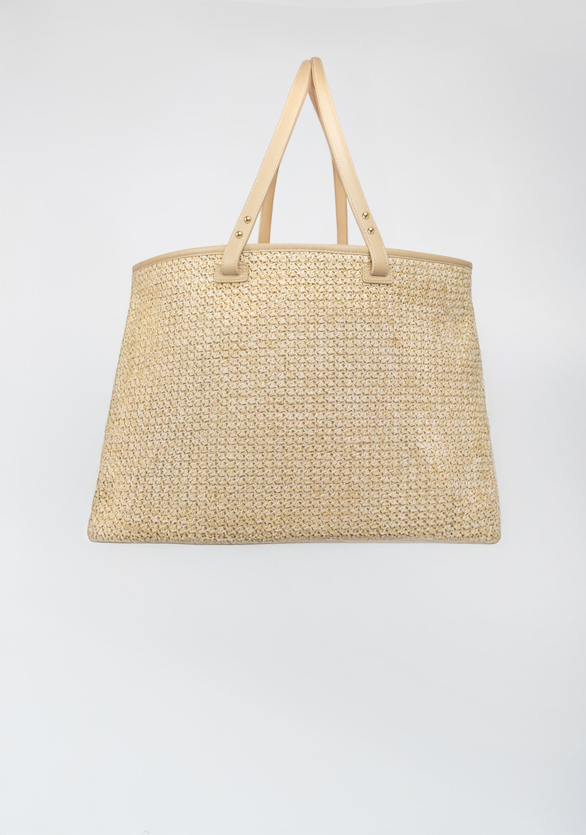 Borsa grande in tessuto intrecciato