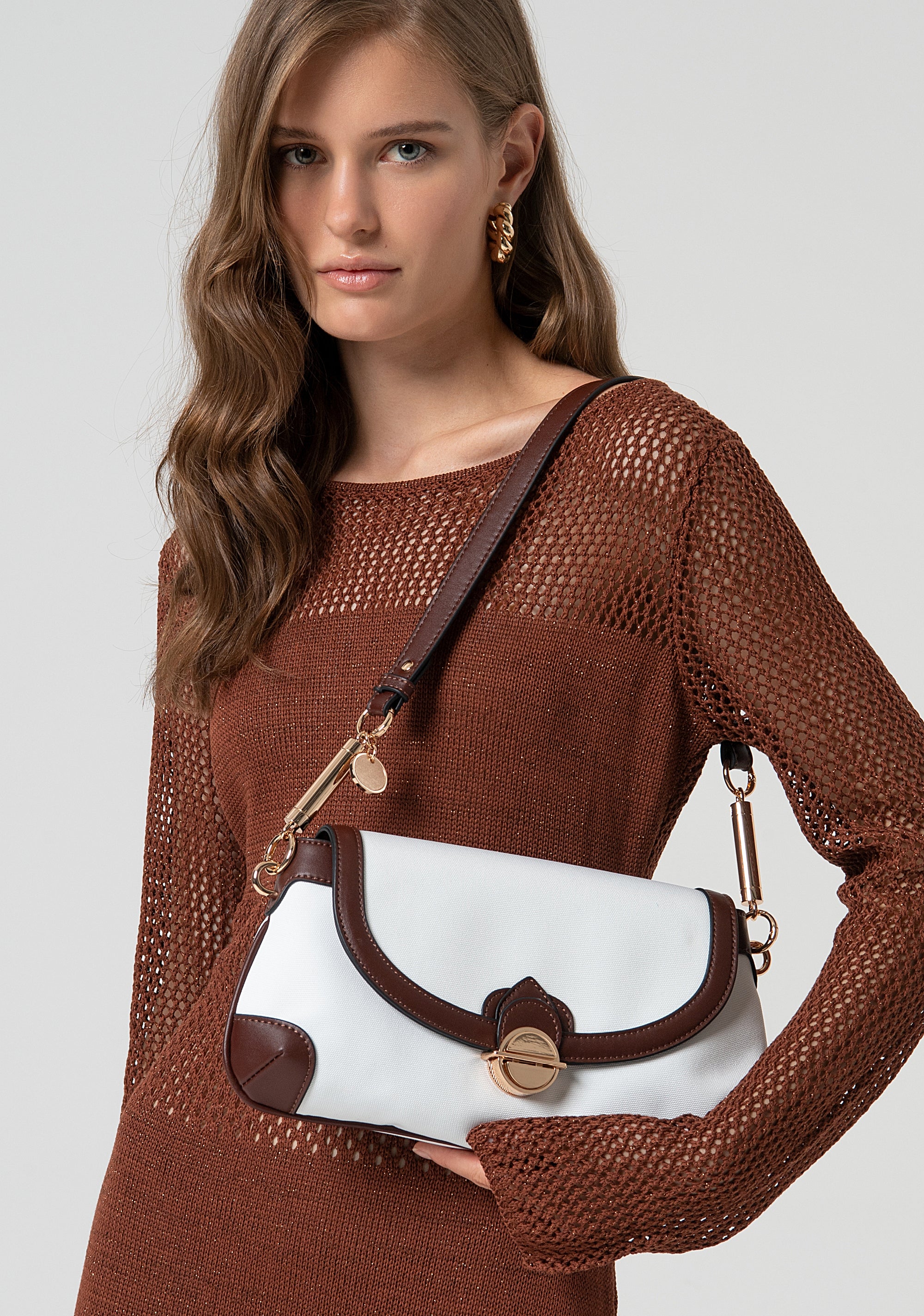 Borsa media modello clutch