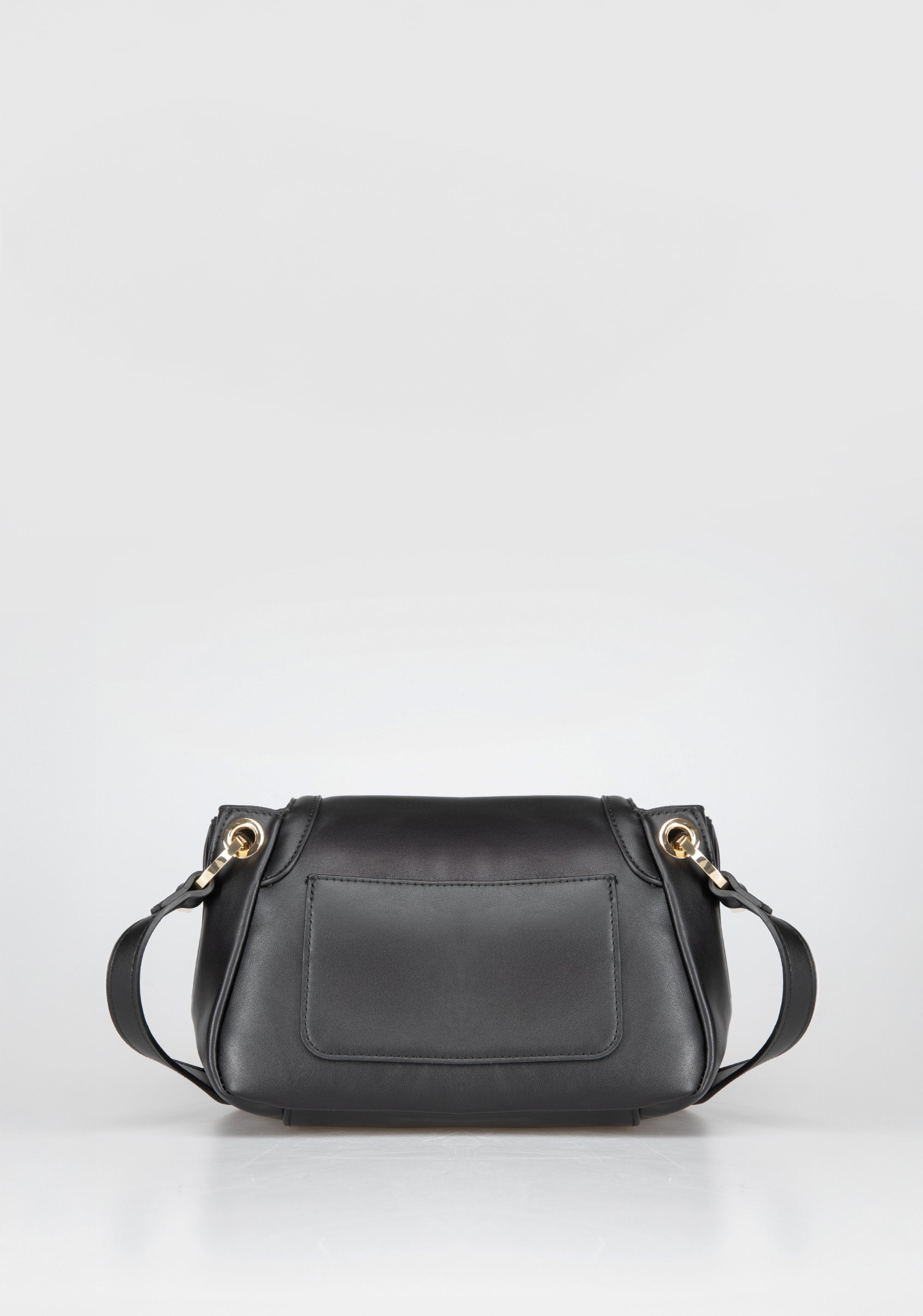 Borsa a Tracolla Elegante con Dettagli Metallici Dorati