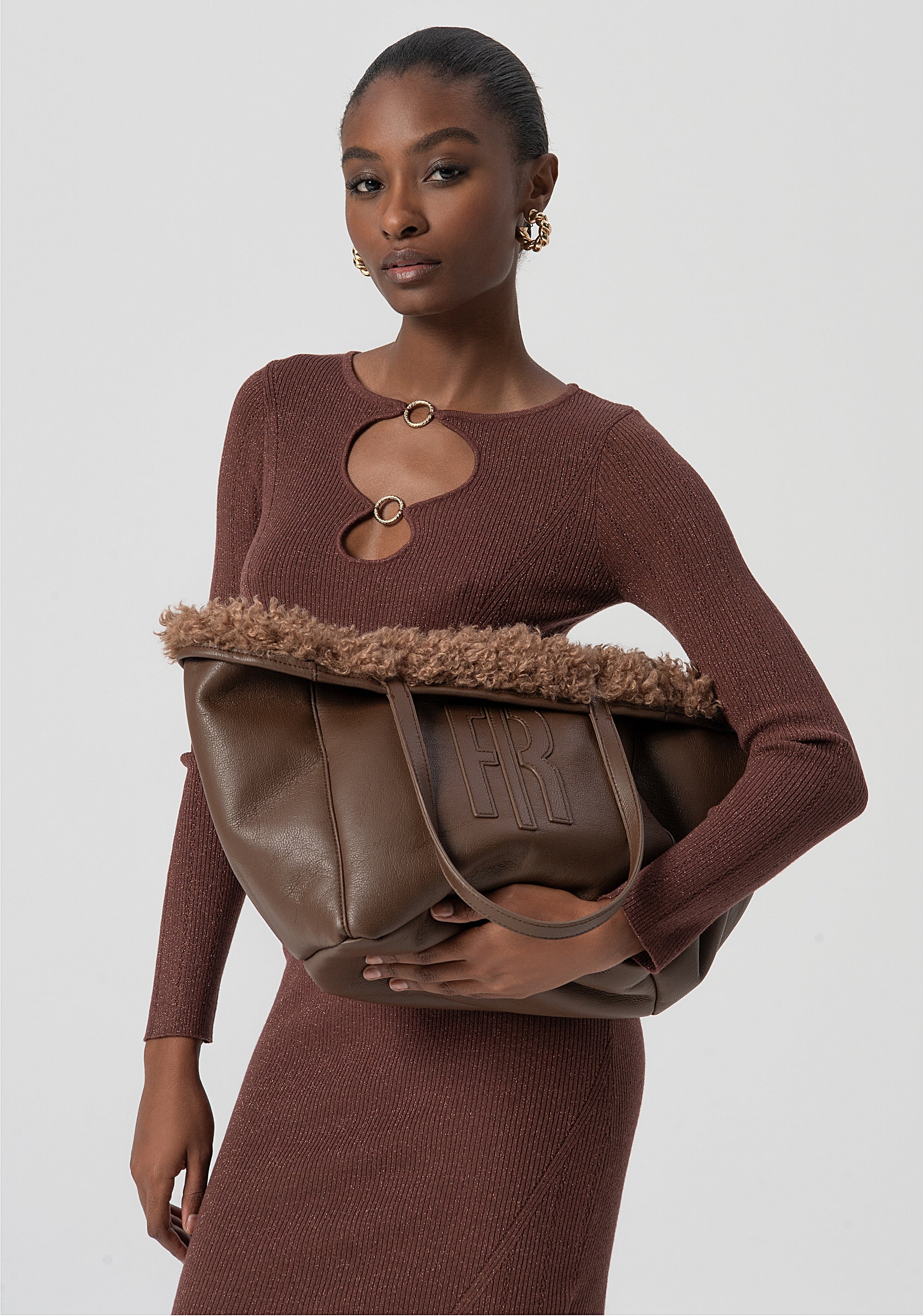 Borsa modello tote grande