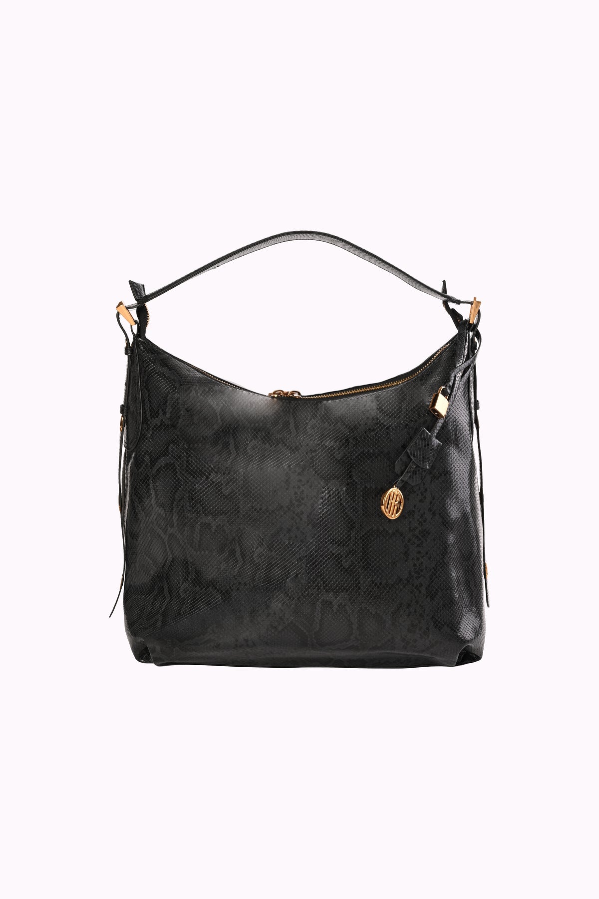 Borsa a spalla grande in finta pelle con stampa animalier FB26WBA003P46801 FRACOMINA