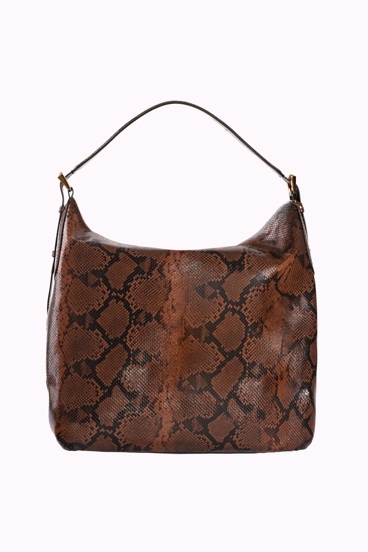 Borsa a spalla grande in finta pelle con stampa animalier FB26WBA003P46801 FRACOMINA