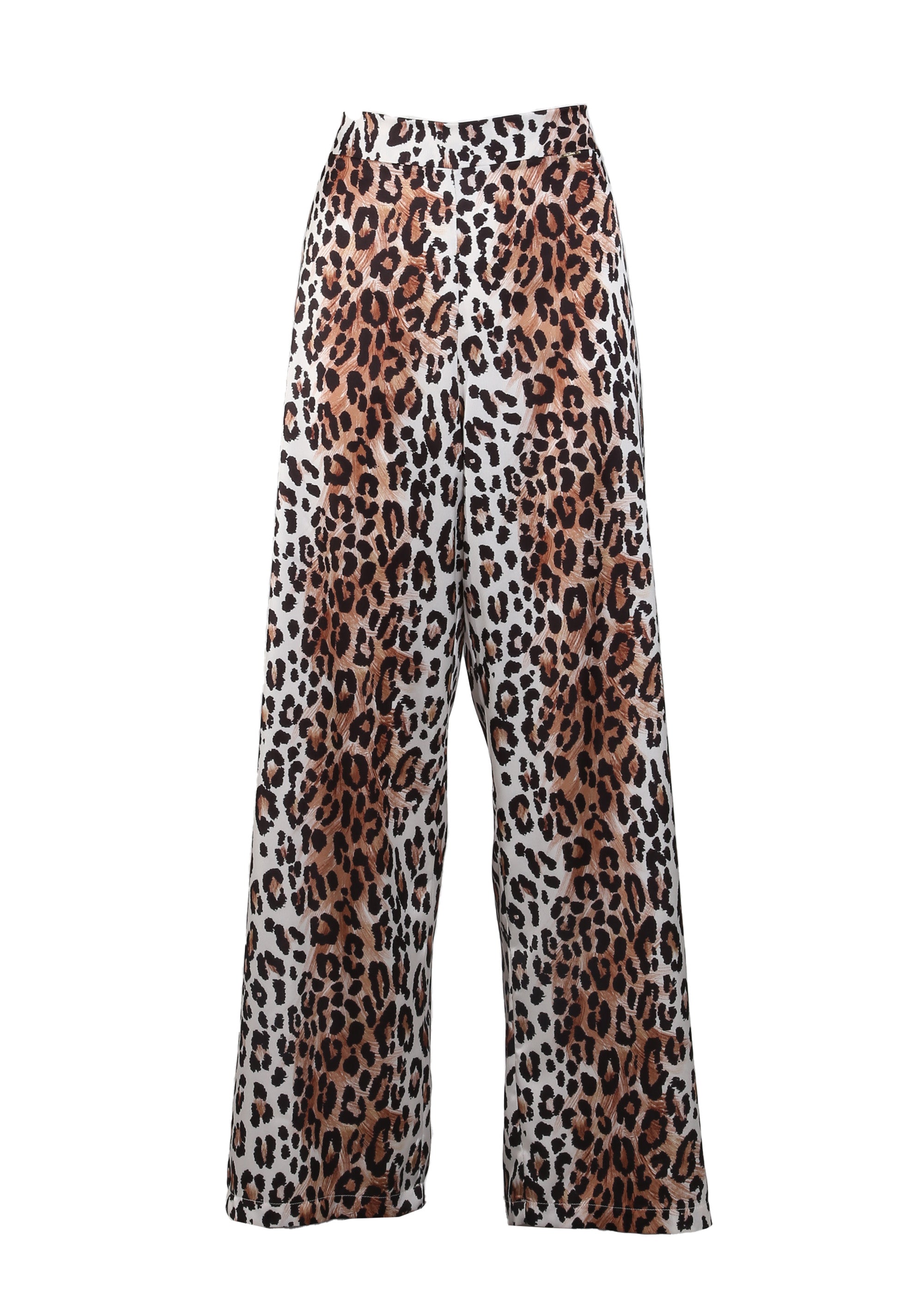 A Palazzo Pantaloni Leopardati Calzedonia Di Moda Pantaloni Vita