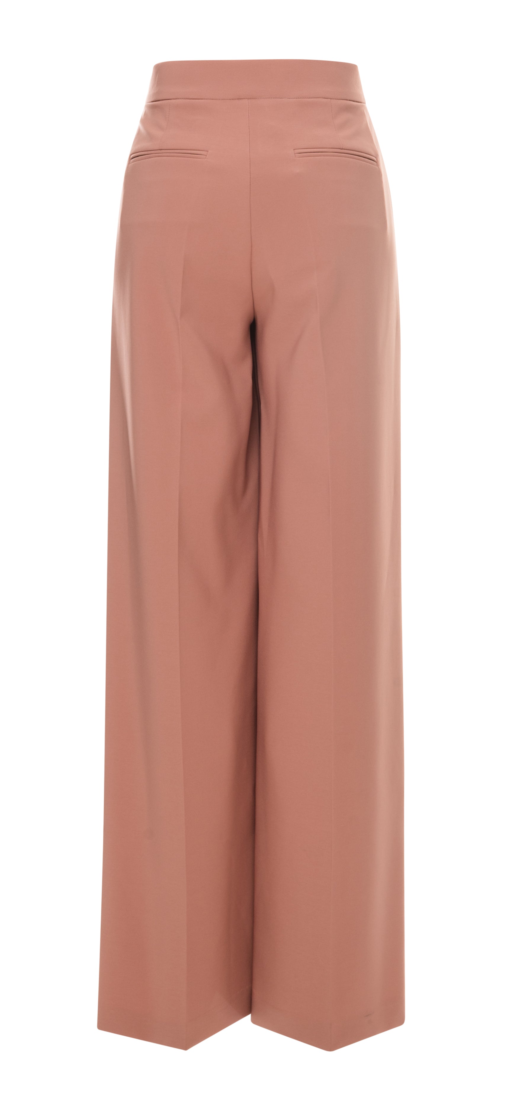 Pantaloni Sartoriali a Vita Alta e Gamba Larga