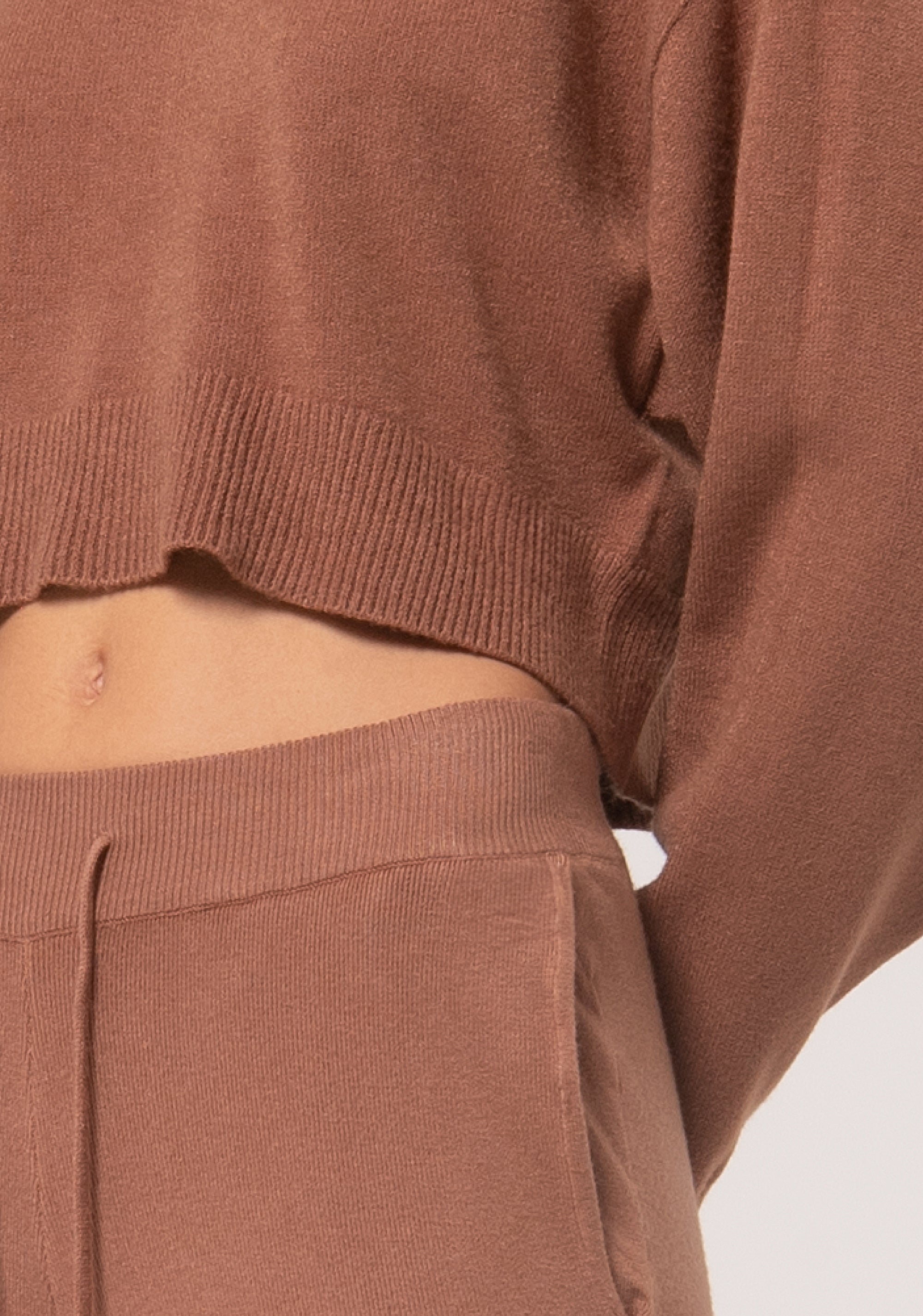 Maglia crop con cappuccio FJ24WT7009K42001-315 Fracomina