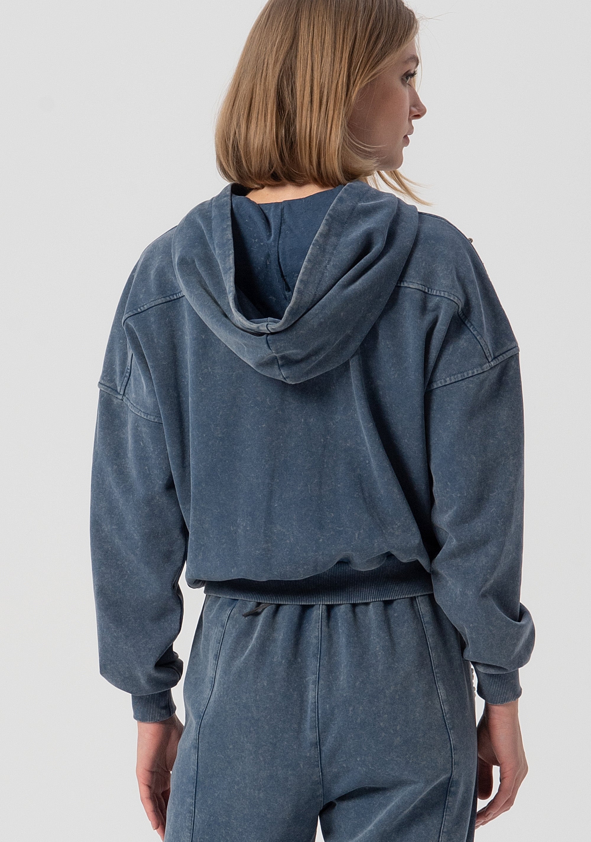 Felpa regular con cappuccio FJ25WT9001F409O3-166 Fracomina