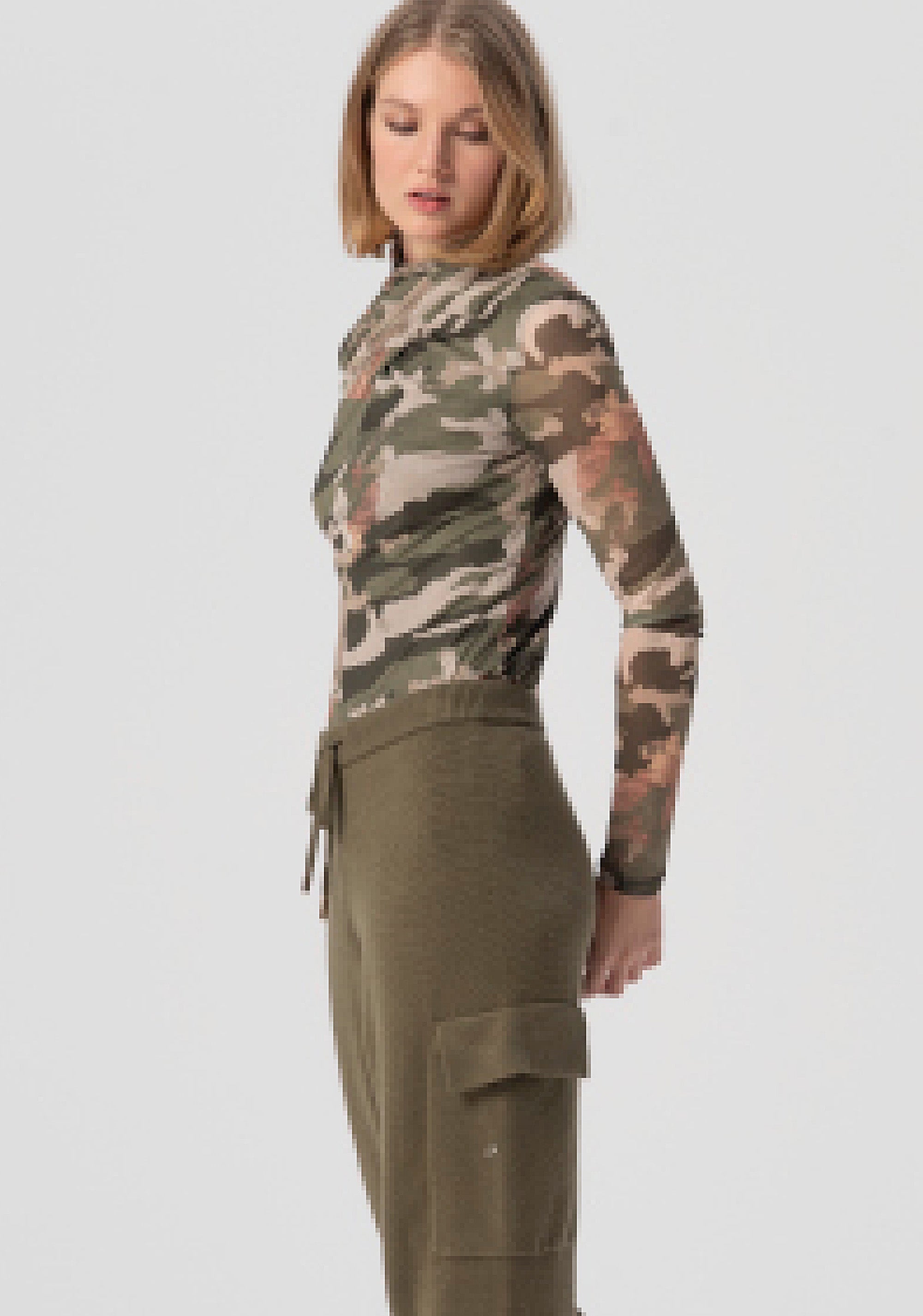 Pantalone regular modello jogger in maglia FJ25WV2001K50201-M20 Fracomina