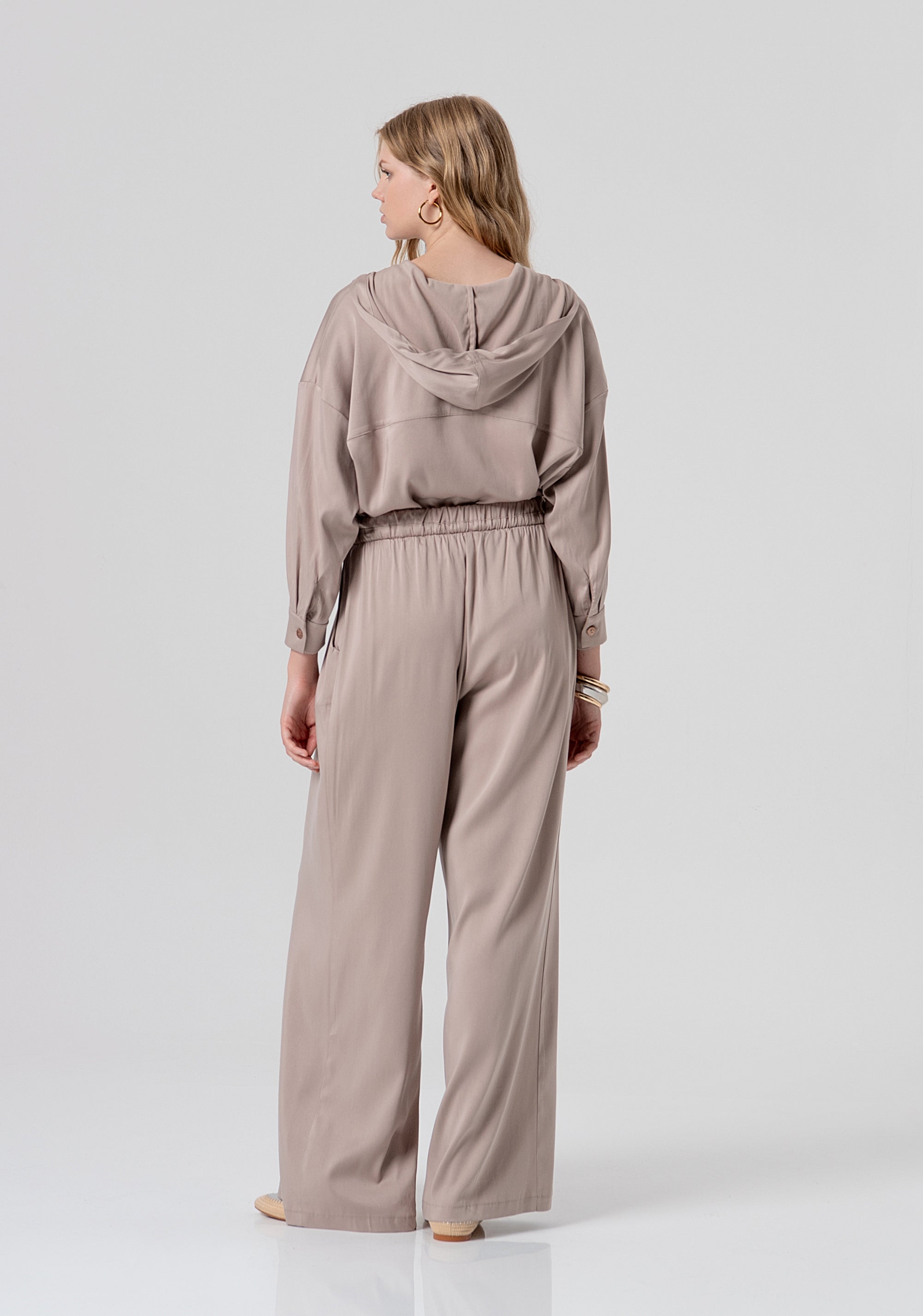 Pantalone wide a palazzo con tencel FJ26SV3005W61701-251 Fracomina