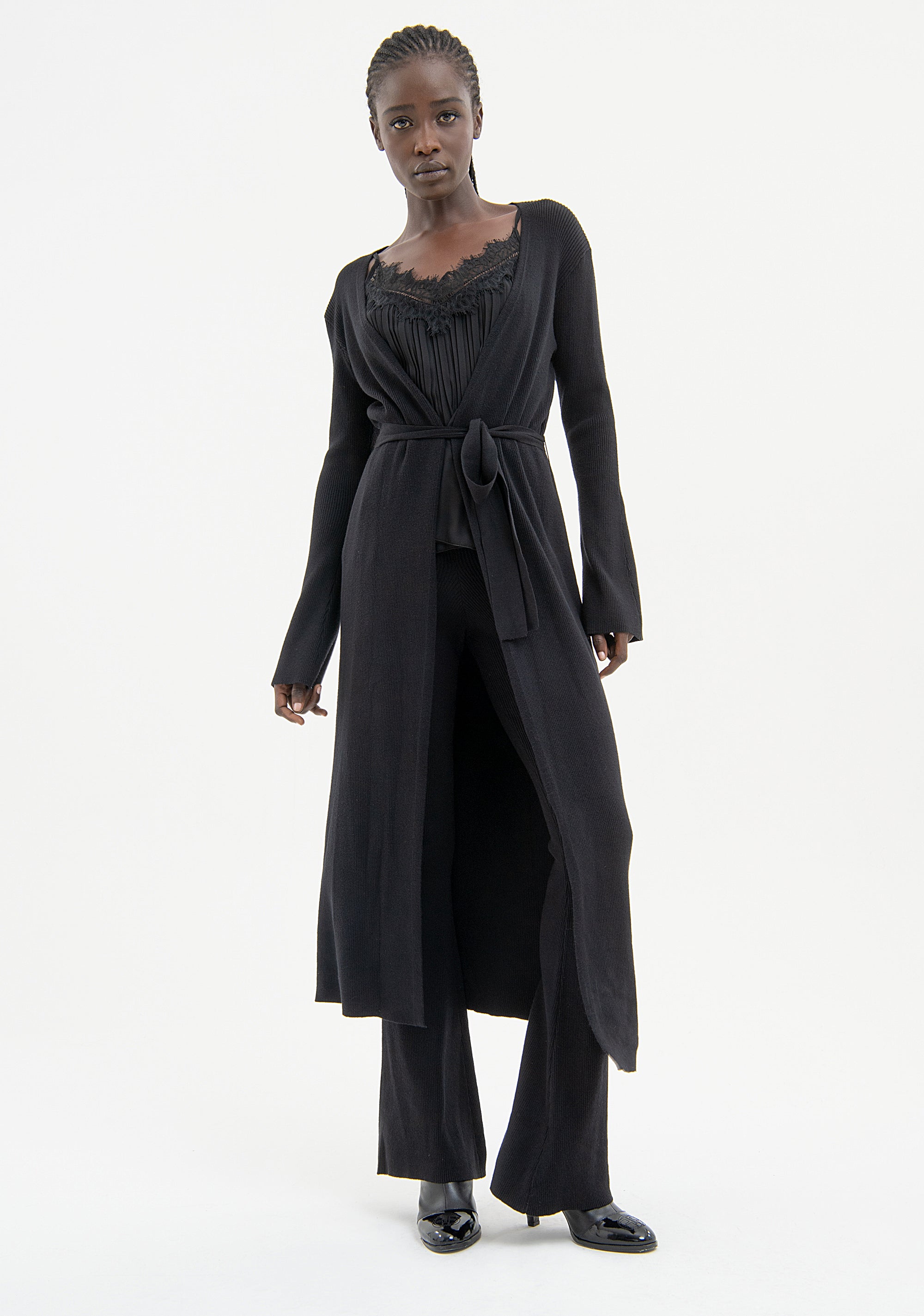 Cardigan regular lungo FP23WT8004K50601 FRACOMINA