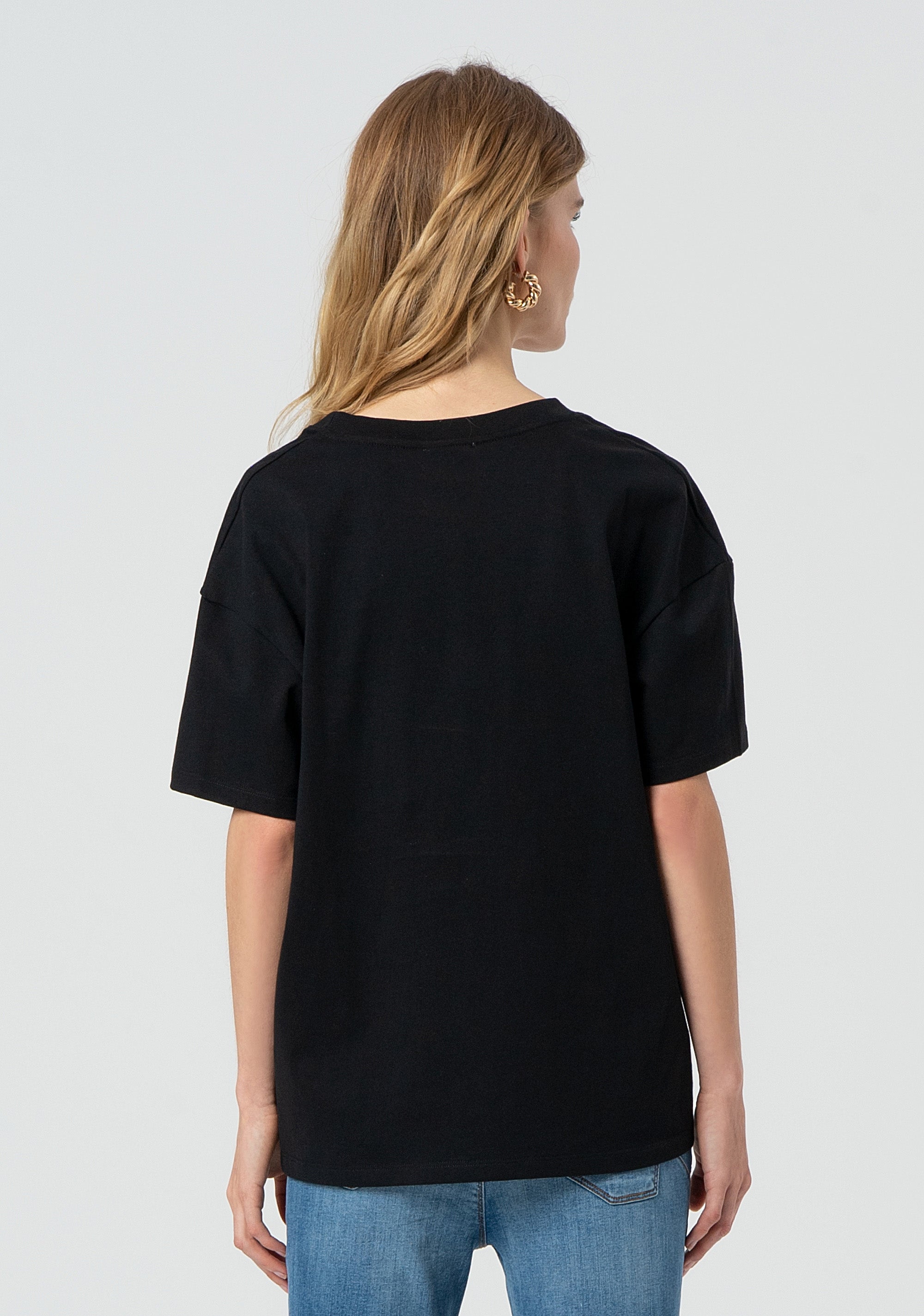 T-shirt over in jersey