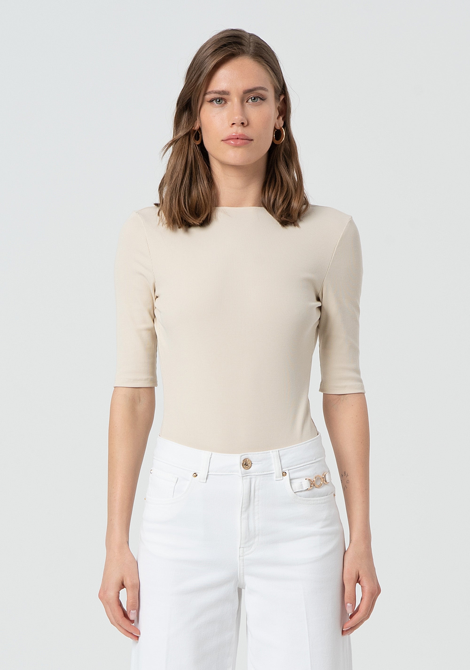 Body slim in jersey FP25ST5001J40101-251 Fracomina