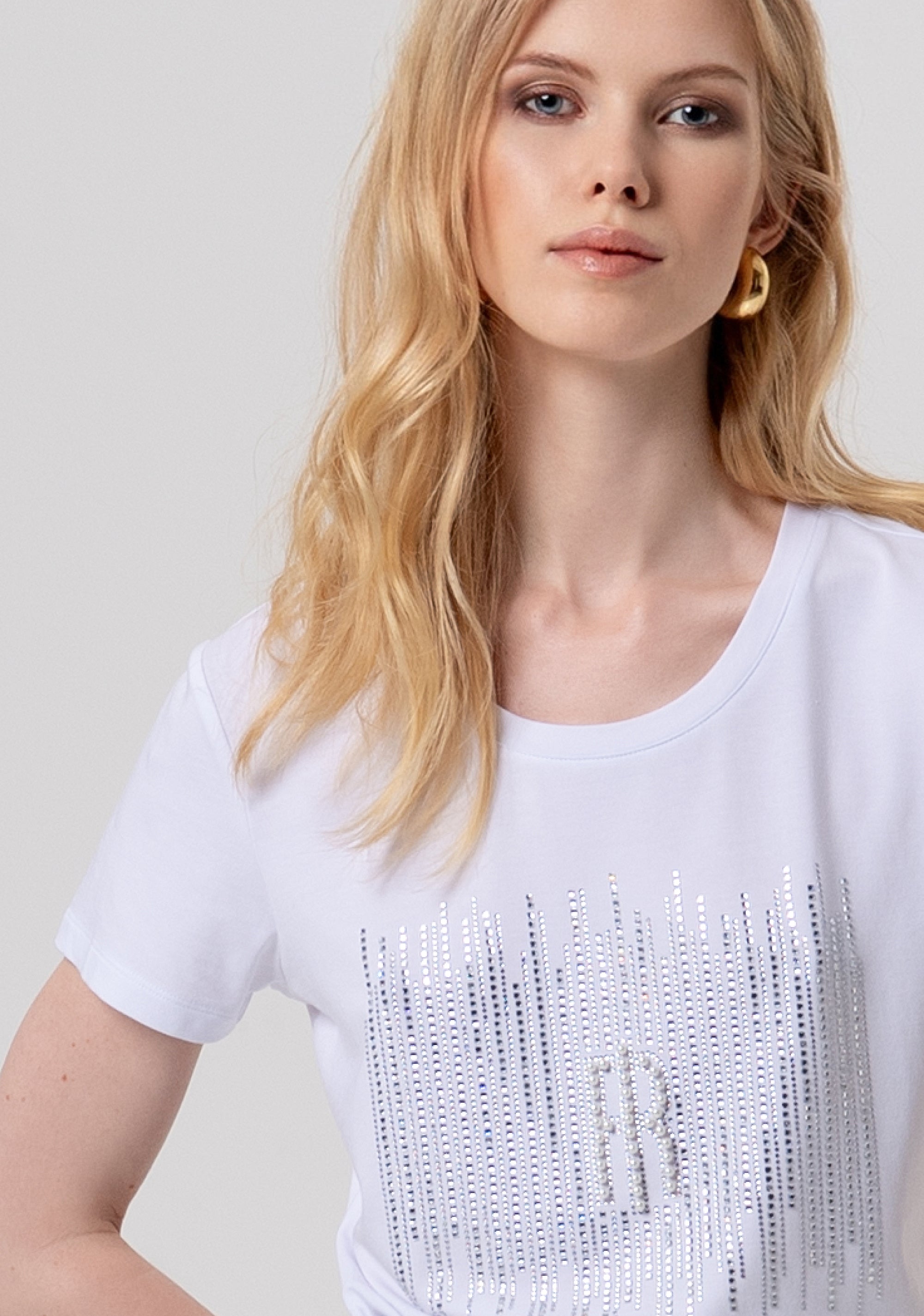 T-shirt regular in jersey FP26ST3004J41801-278 Fracomina