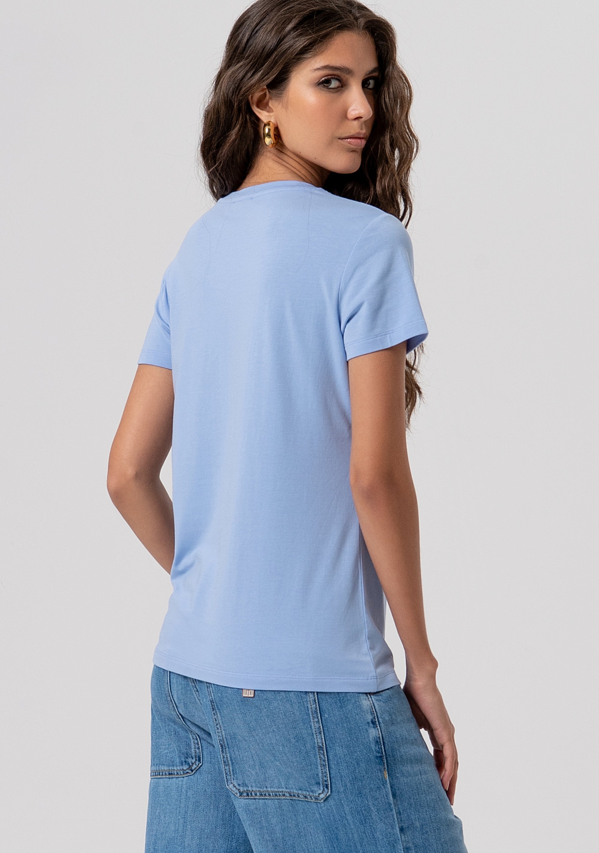 T-shirt regular in jersey FP26ST3004J41801-L99 Fracomina