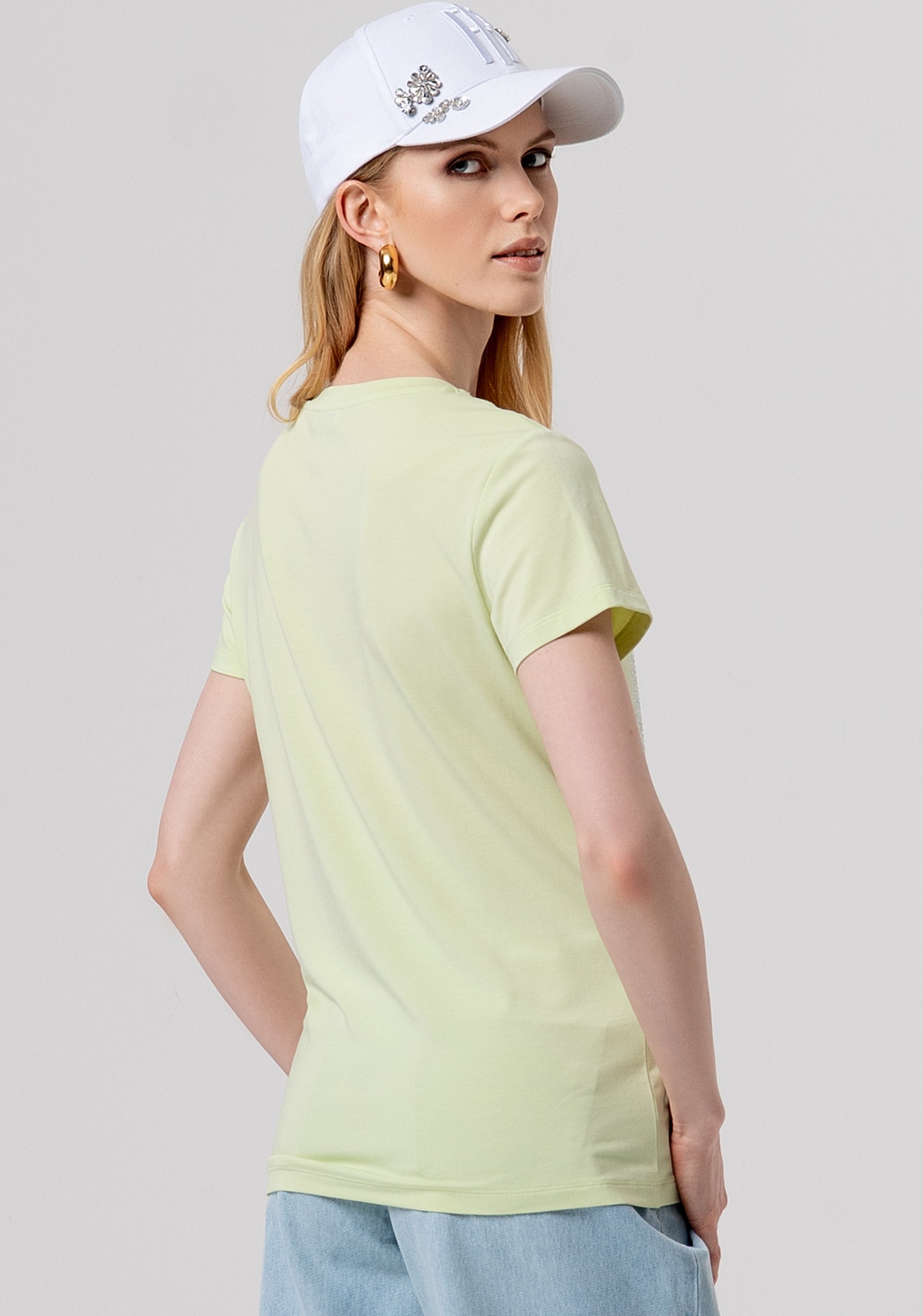 T-shirt regular in jersey FP26ST3004J41801-T99 Fracomina