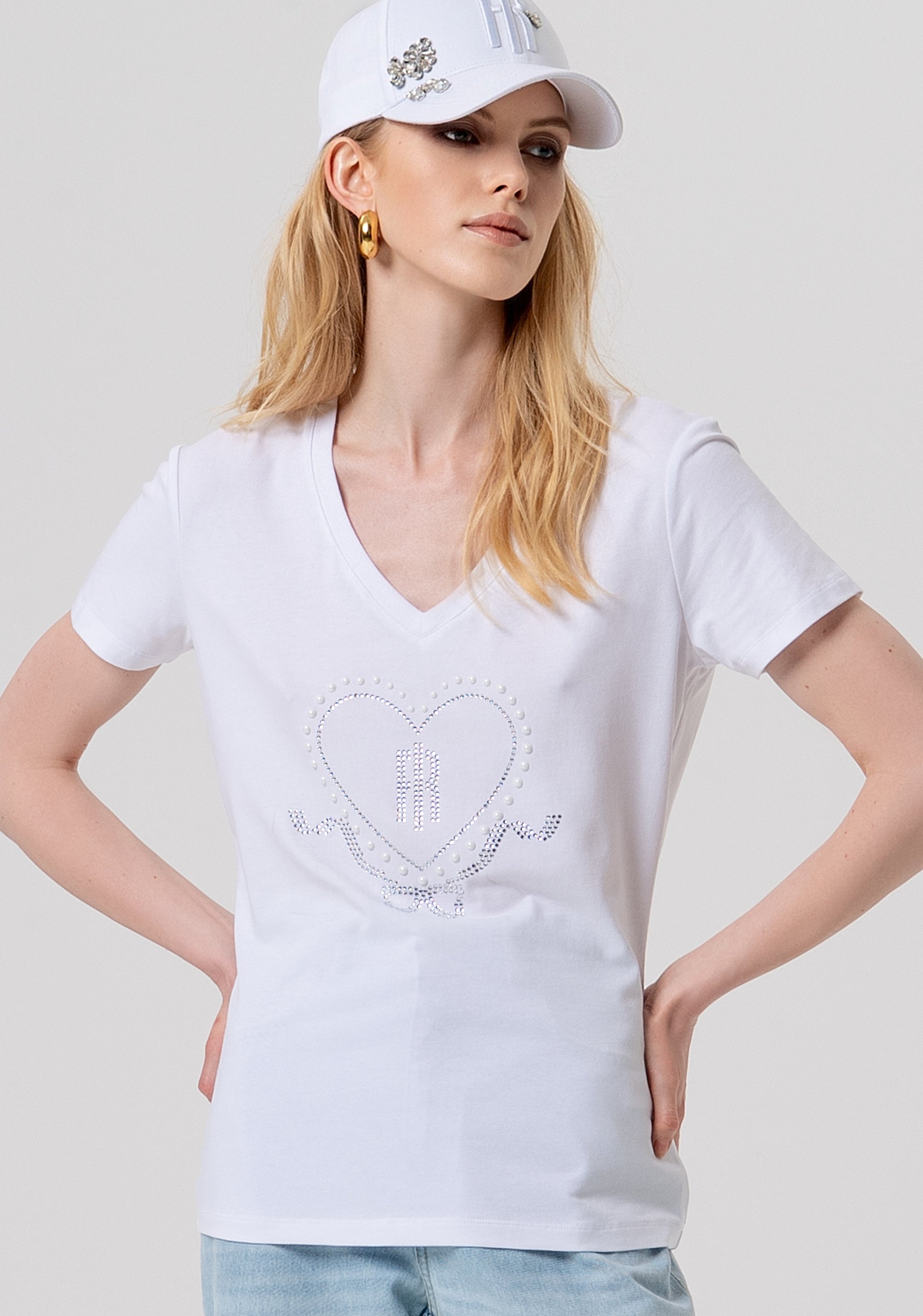 T-shirt maniche corte in jersey FP26ST3007J401N5-278 Fracomina