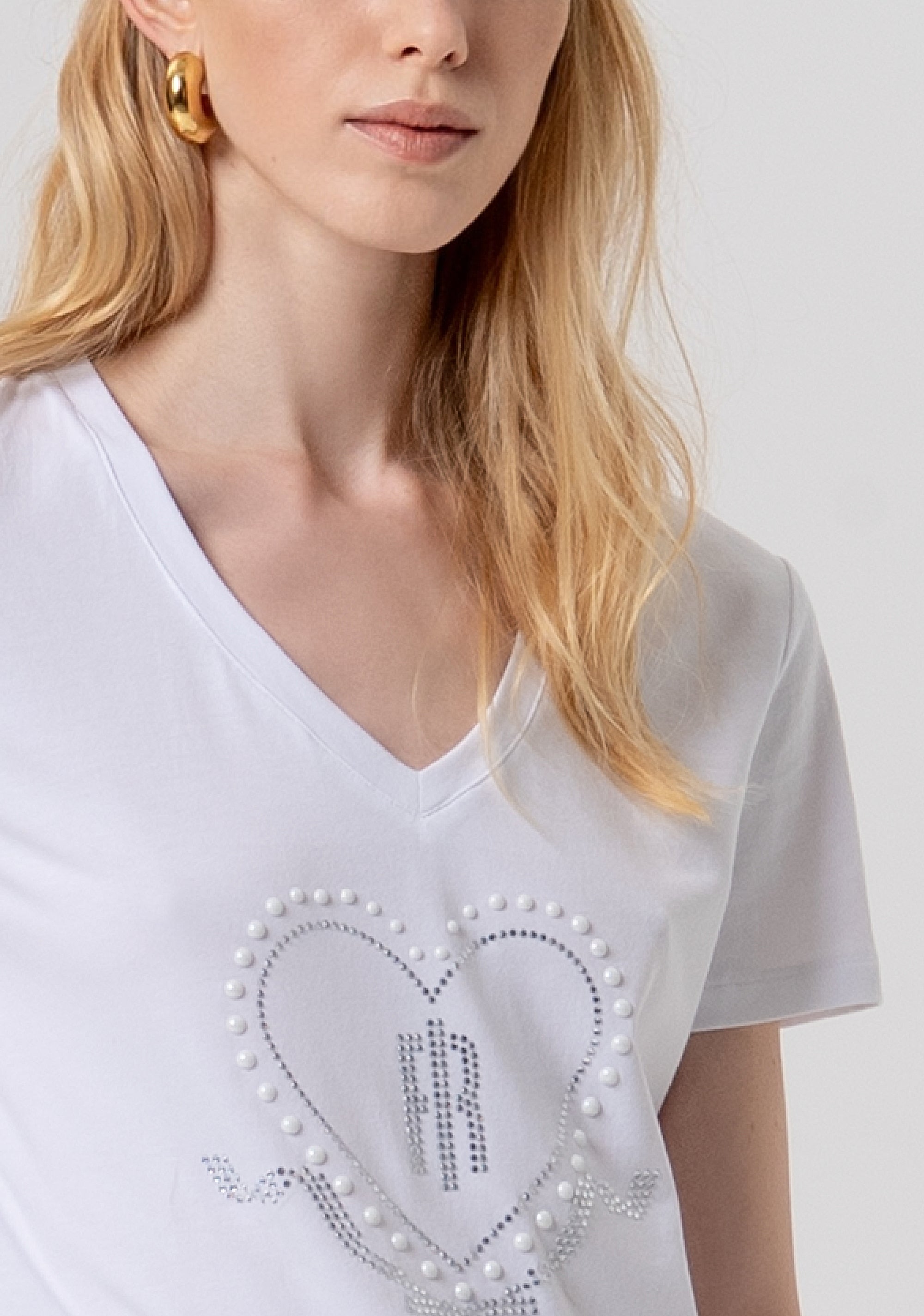 T-shirt maniche corte in jersey FP26ST3007J401N5-278 Fracomina