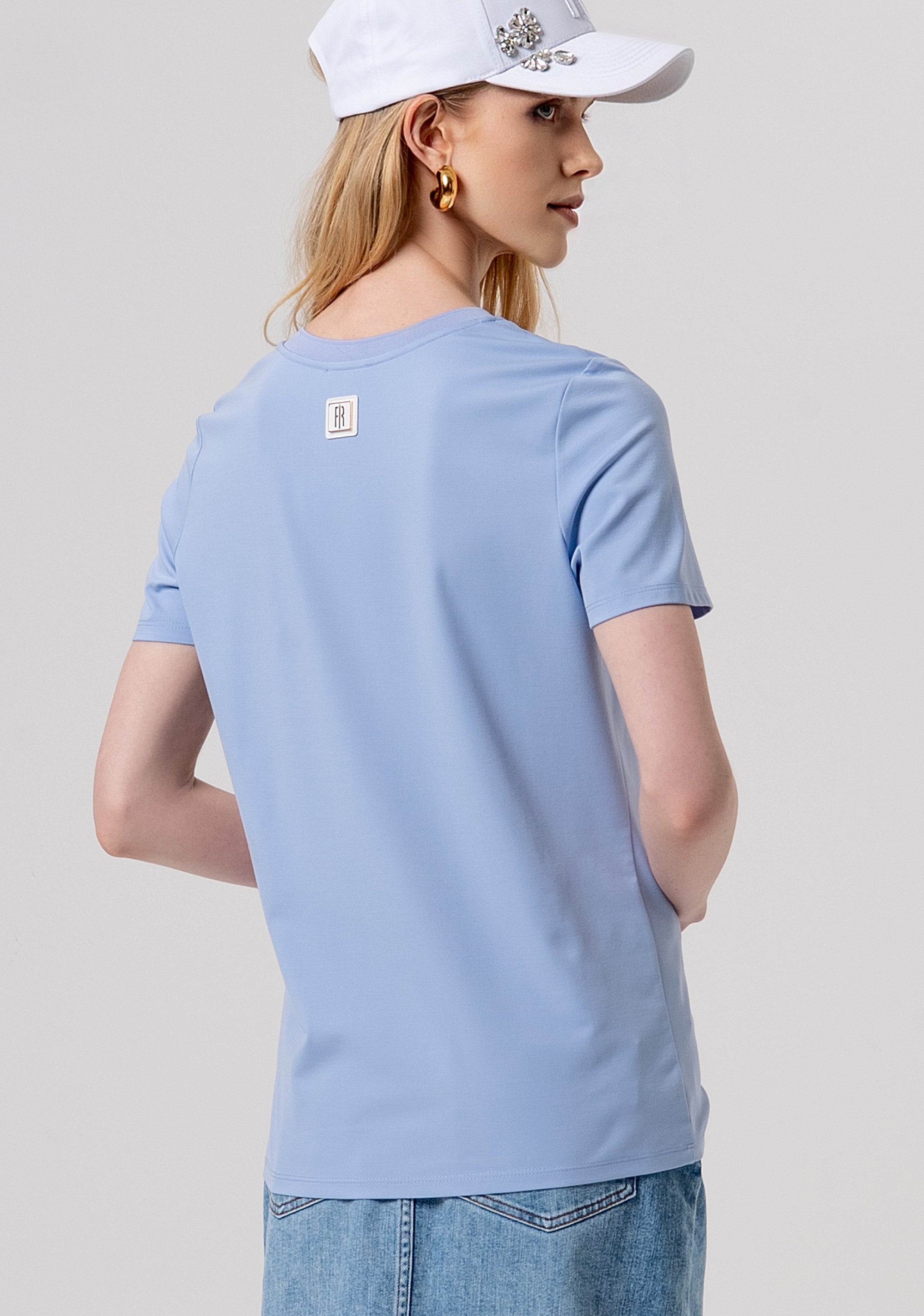 T-shirt regular in jersey FP26ST3014J43301-L99 Fracomina