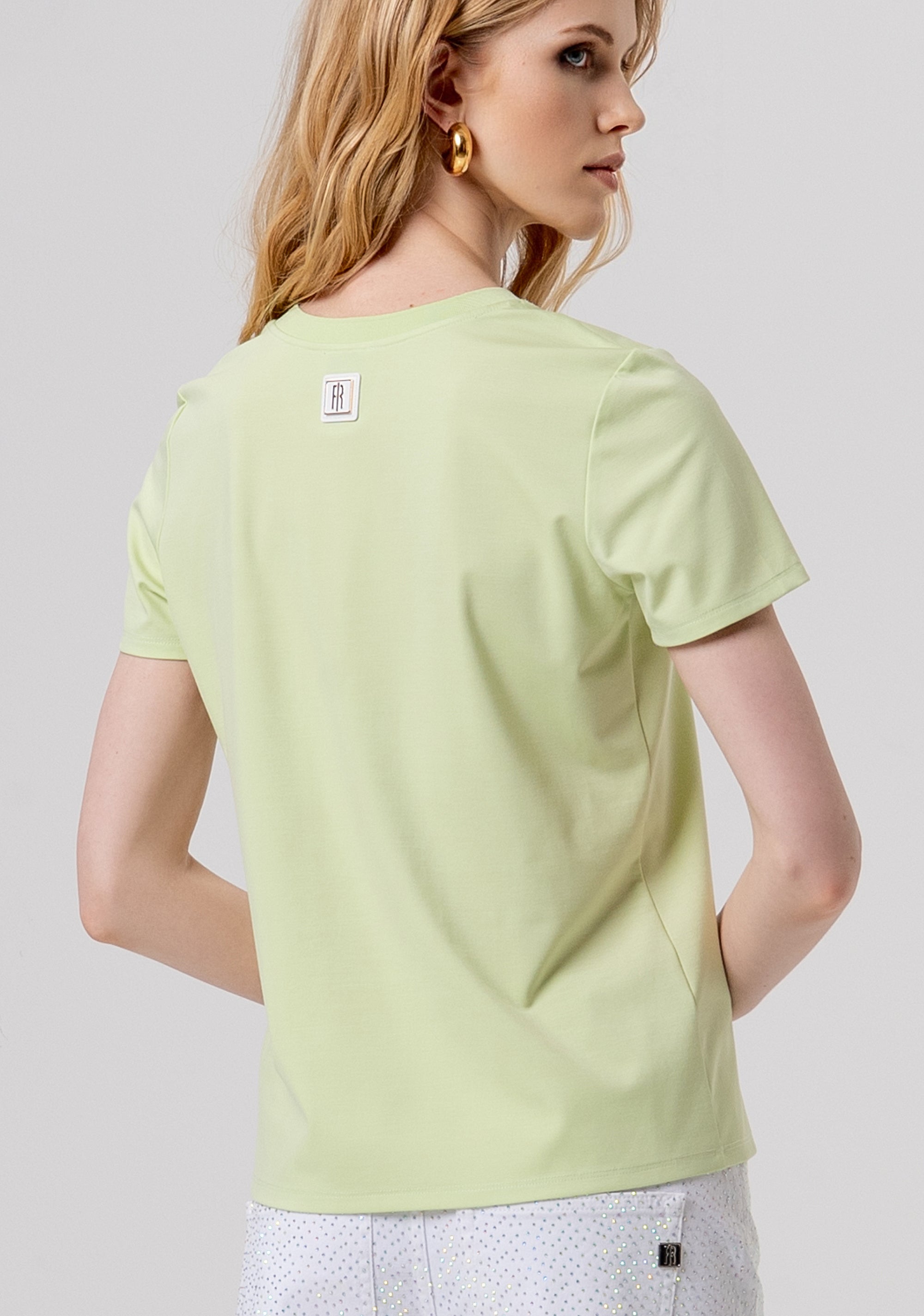 T-shirt regular in jersey FP26ST3014J43301-T99 Fracomina