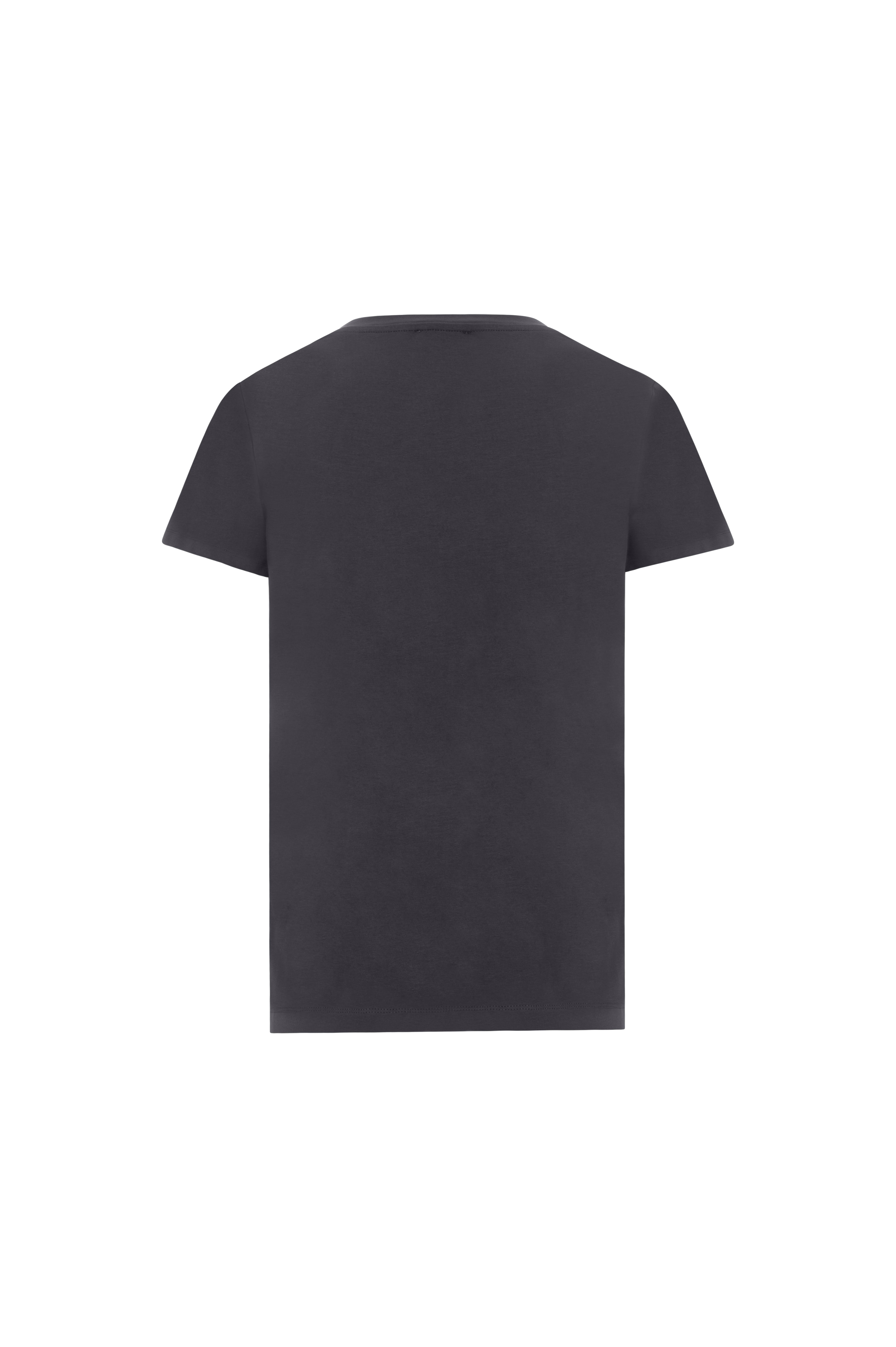 T-shirt regular in jersey di cotone stretch FRACOMINA — immagine 2 di 2