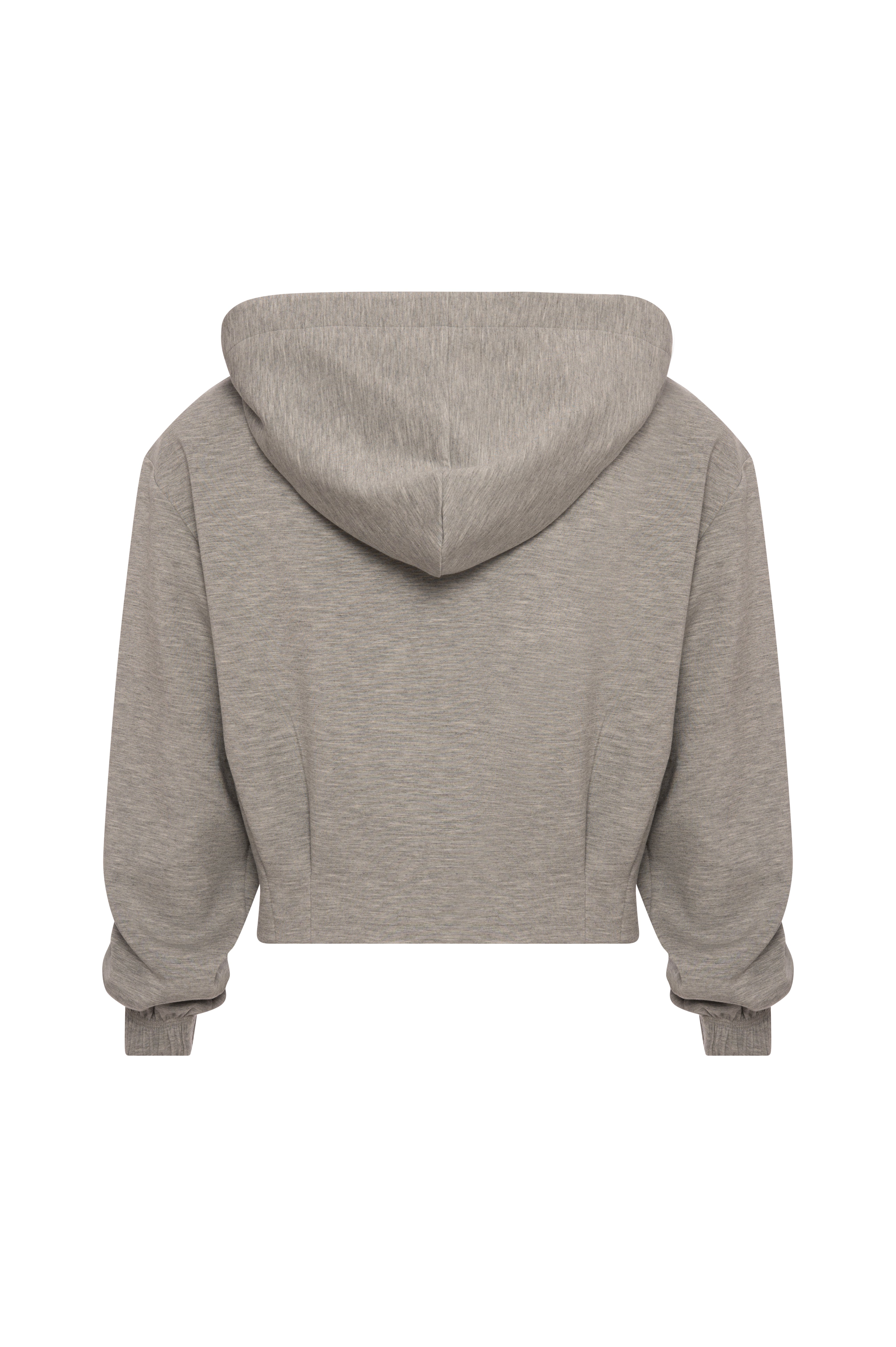 Felpa regular con cappuccio FRACOMINA — immagine 2 di 2
