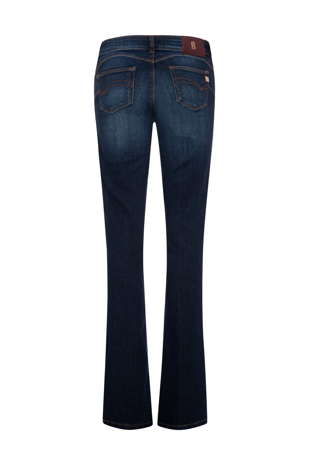 Jeans bootcut effetto push up in denim con lavaggio medio scuro FP26WV8020D46001-K60 Fracomina