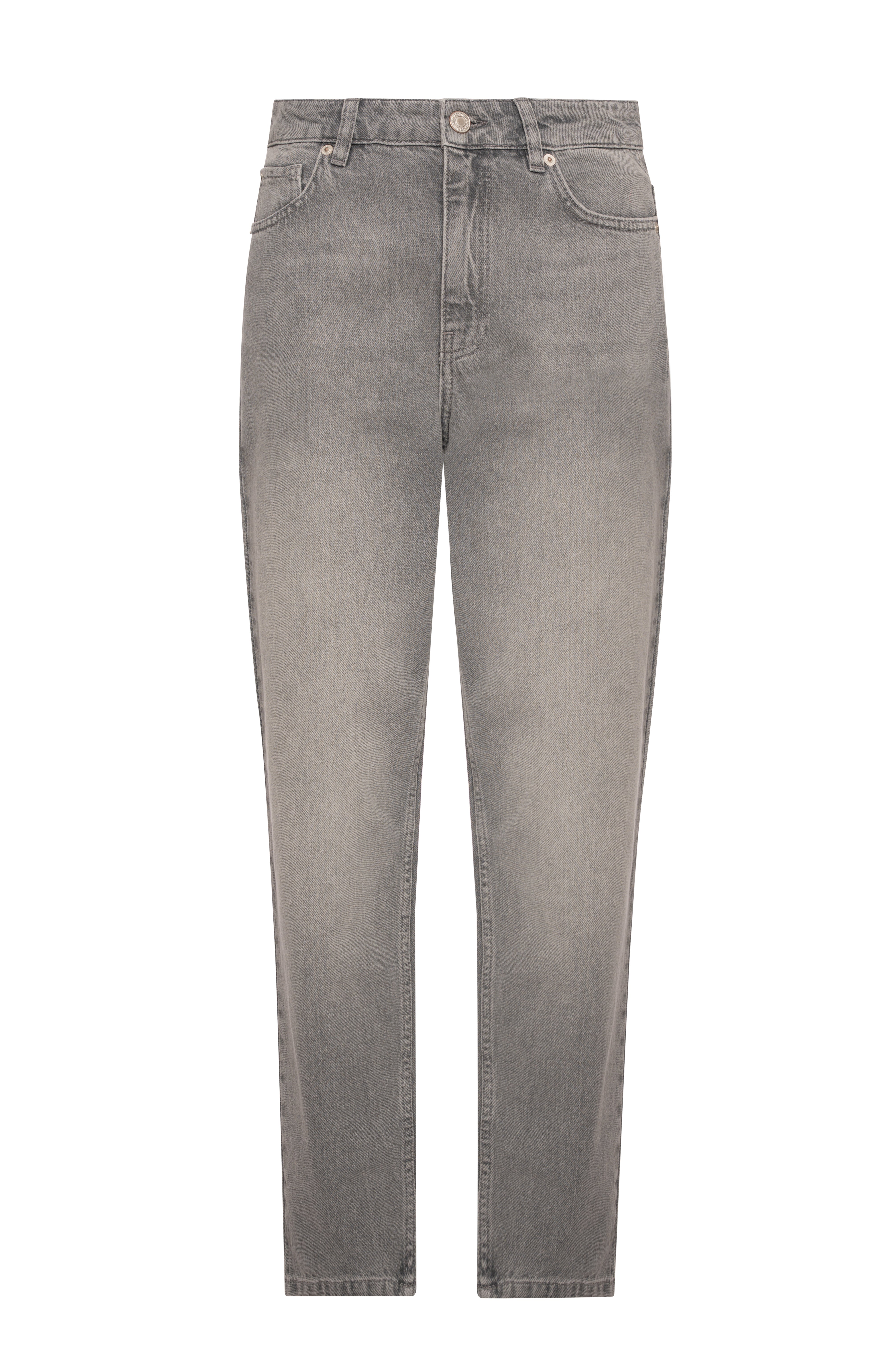 Jeans regular mom fit in denim grigio con lavaggio chiaro FRACOMINA — immagine 1 di 3
