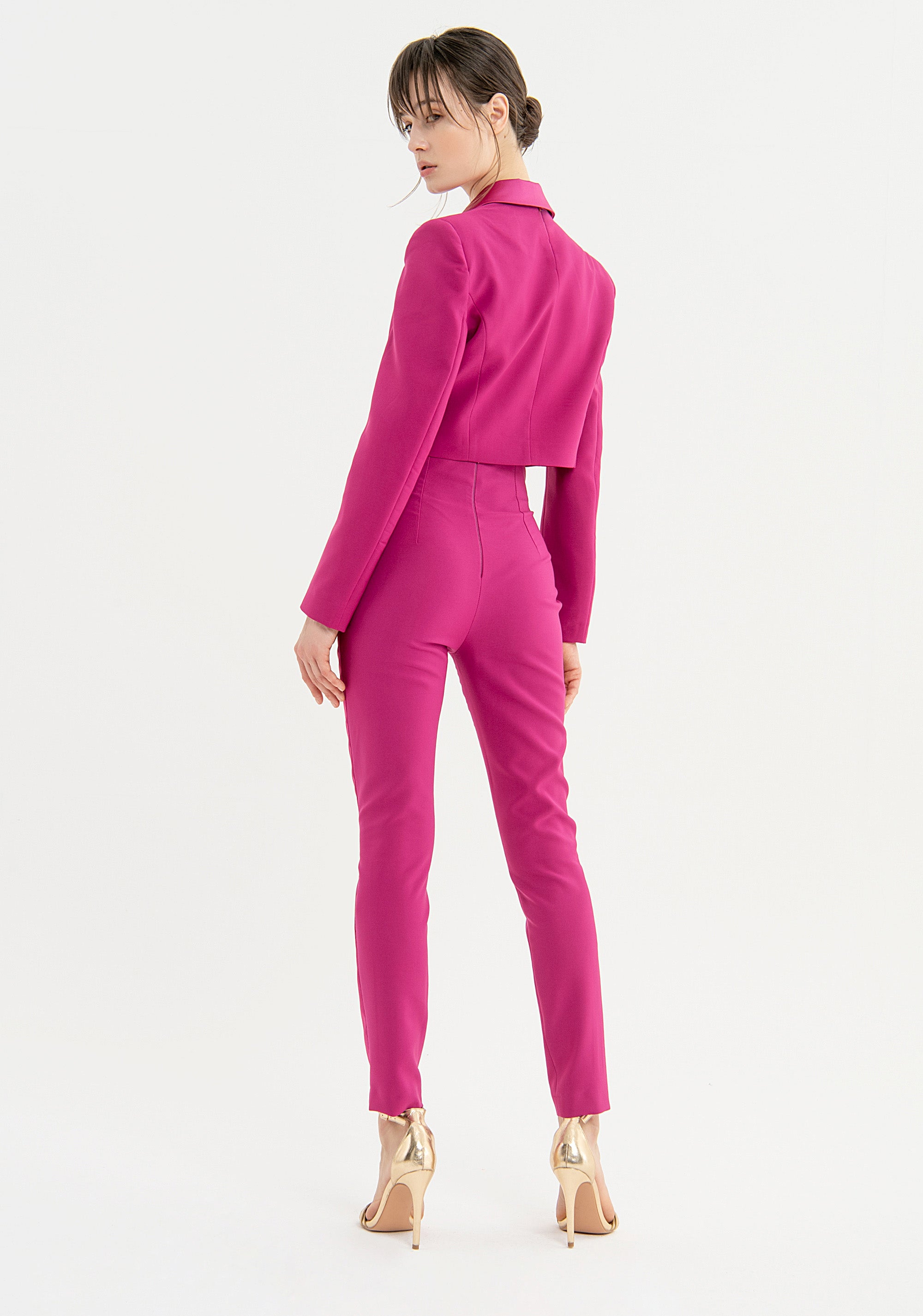 Pantaloni slim in tessuto tecnico