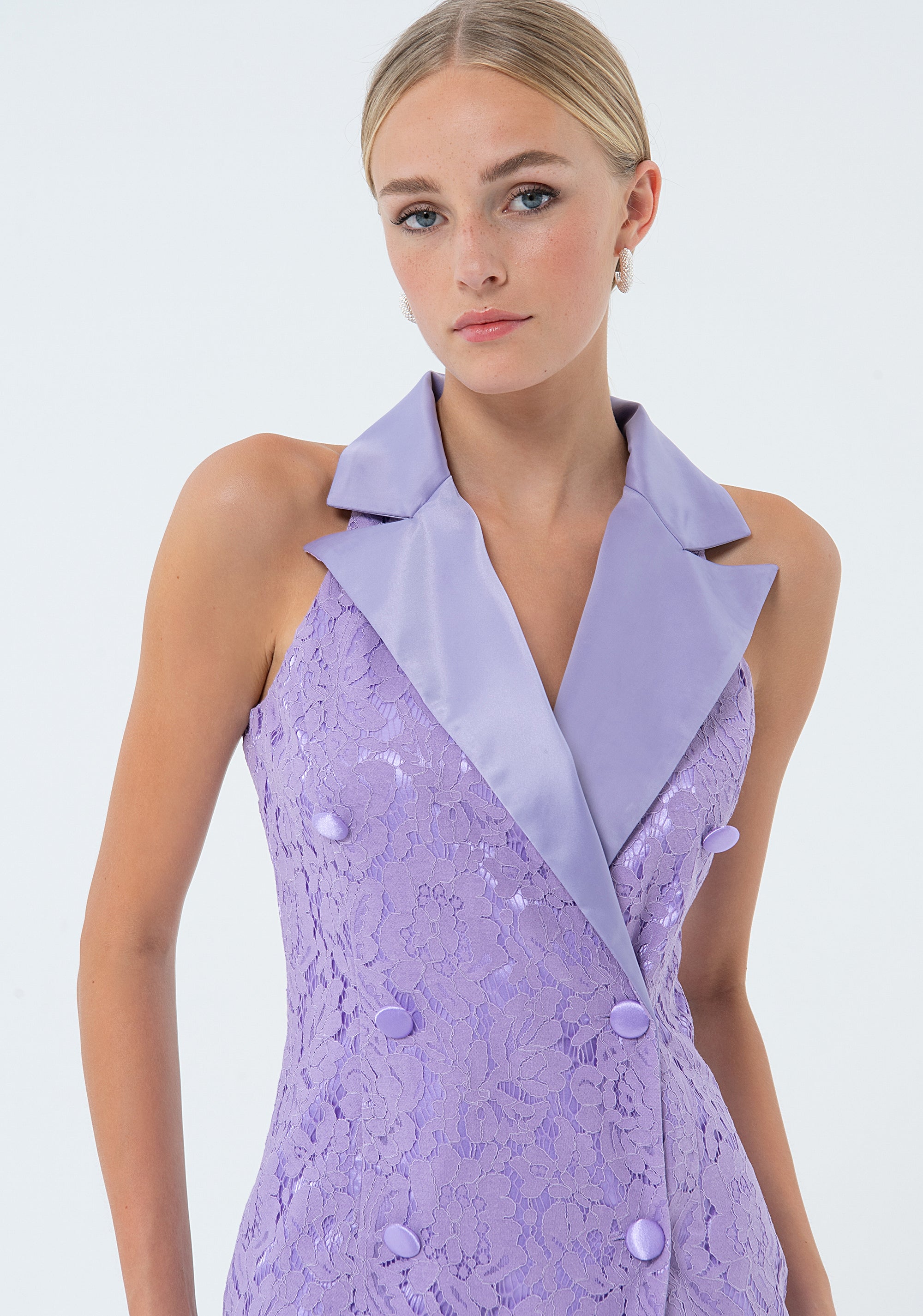 Abito blazer slim in broccato FQ24SD1016W71501 Fracomina