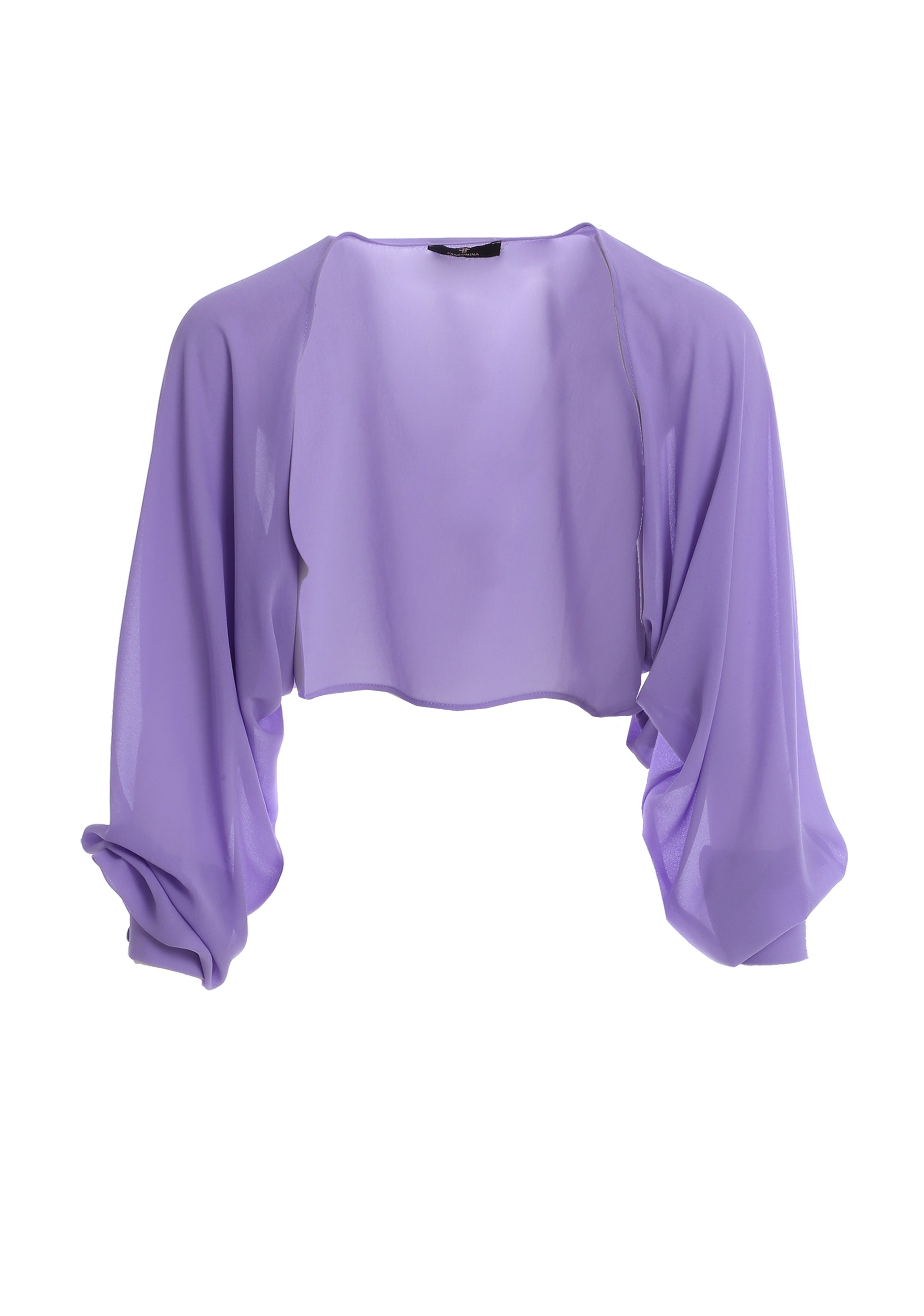 Bolero regular in georgette FQ24SJ1002W41201 Fracomina