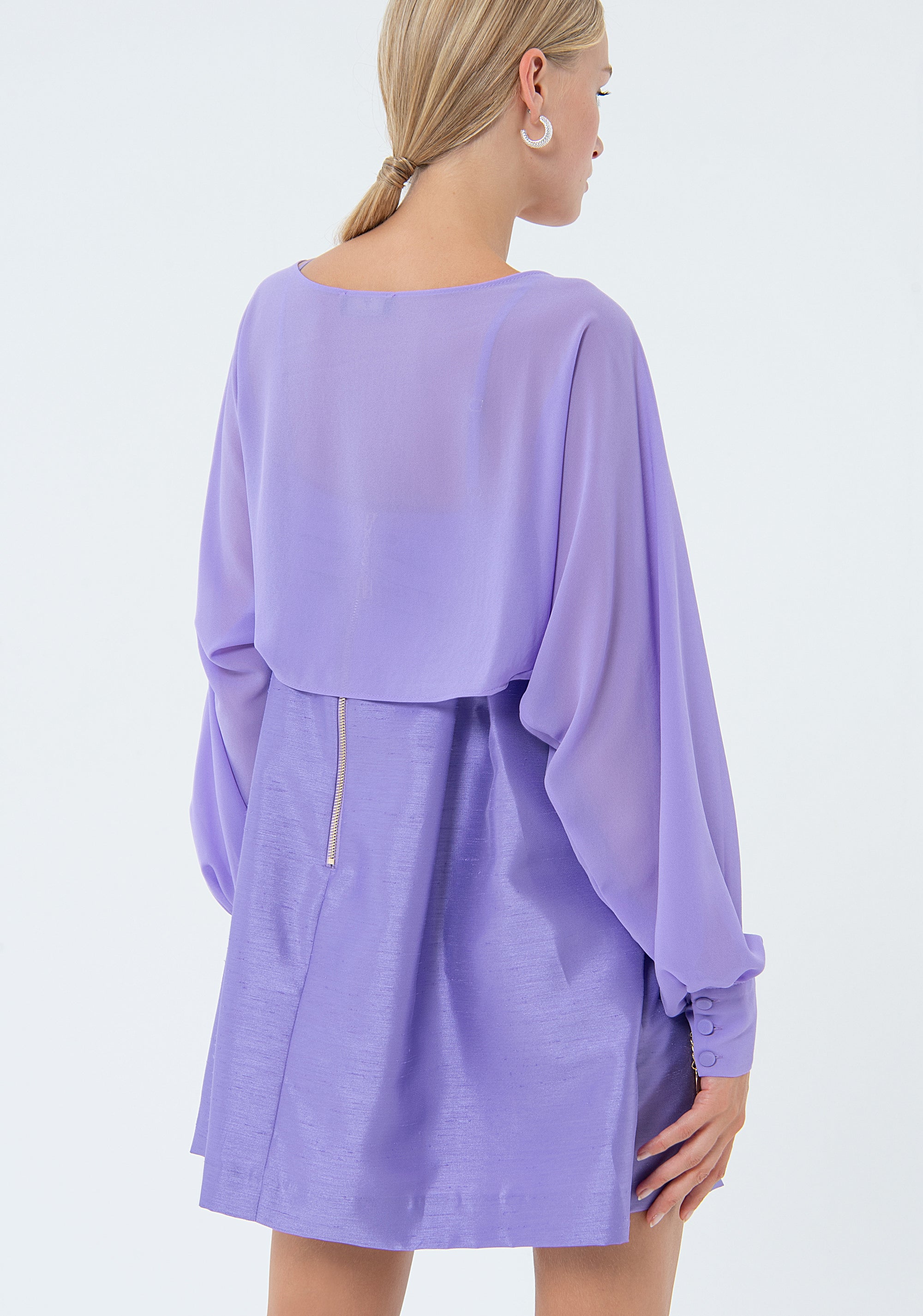 Bolero regular in georgette FQ24SJ1002W41201 Fracomina