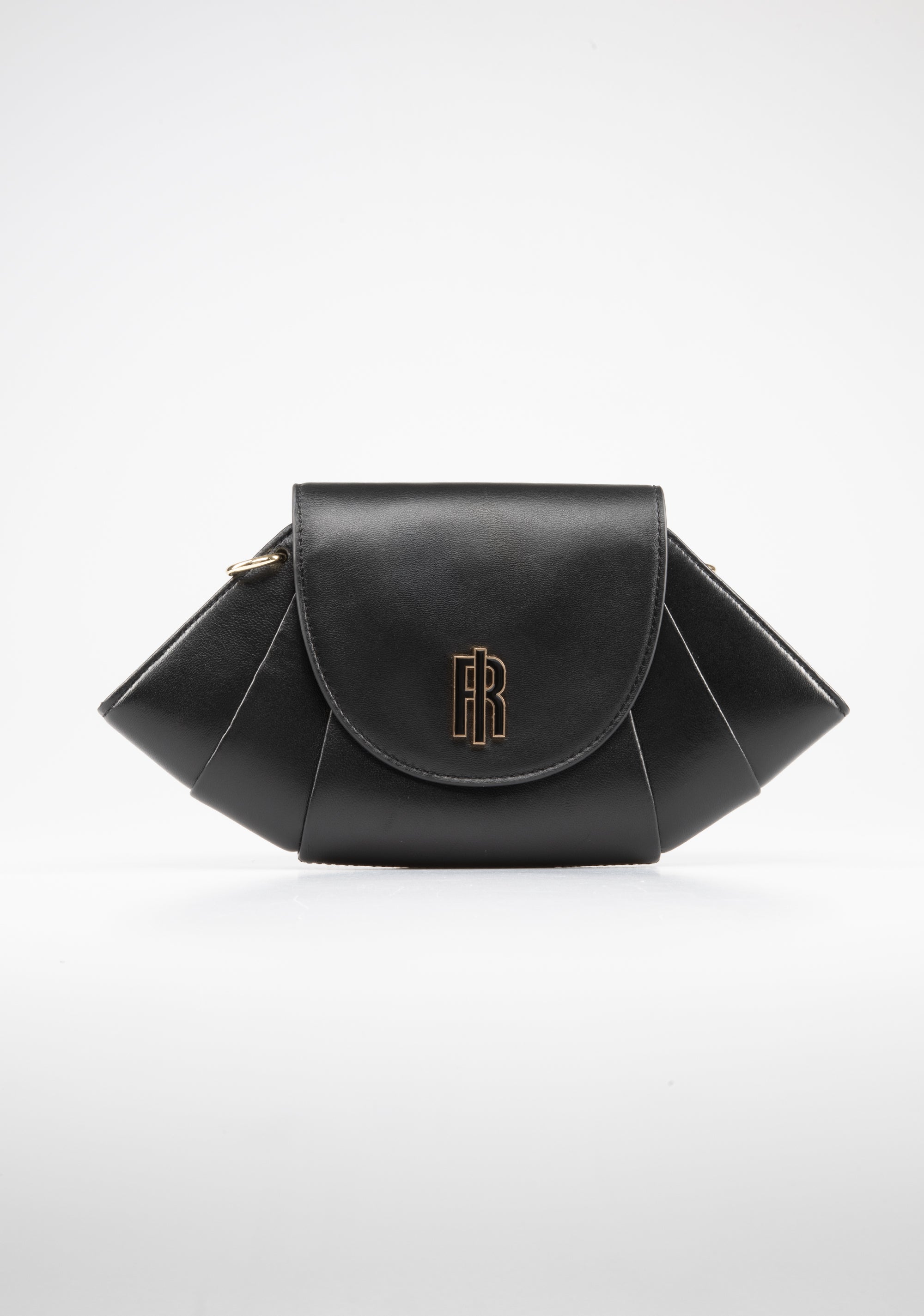 Borsa clutch a ventaglio