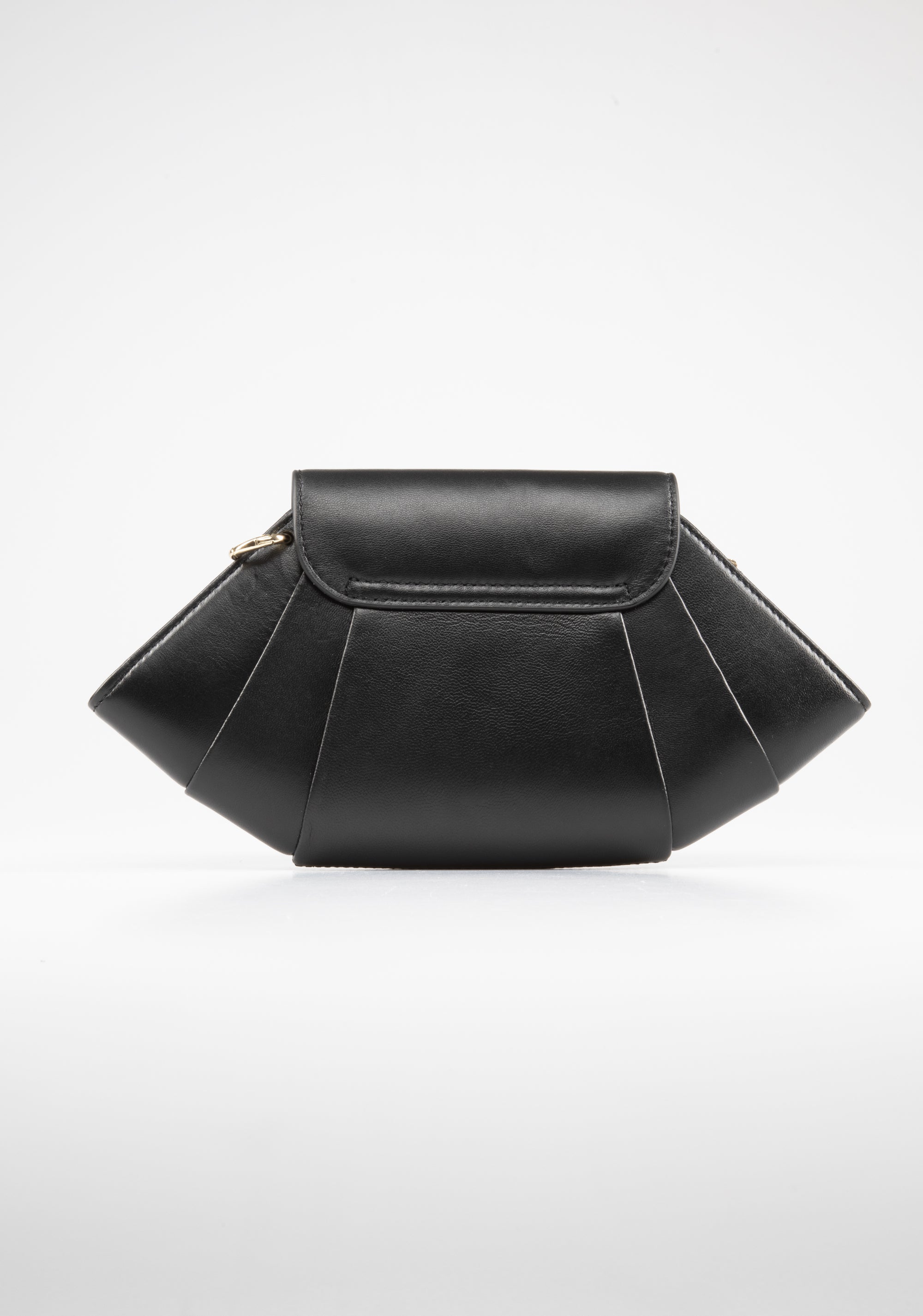 Borsa clutch a ventaglio