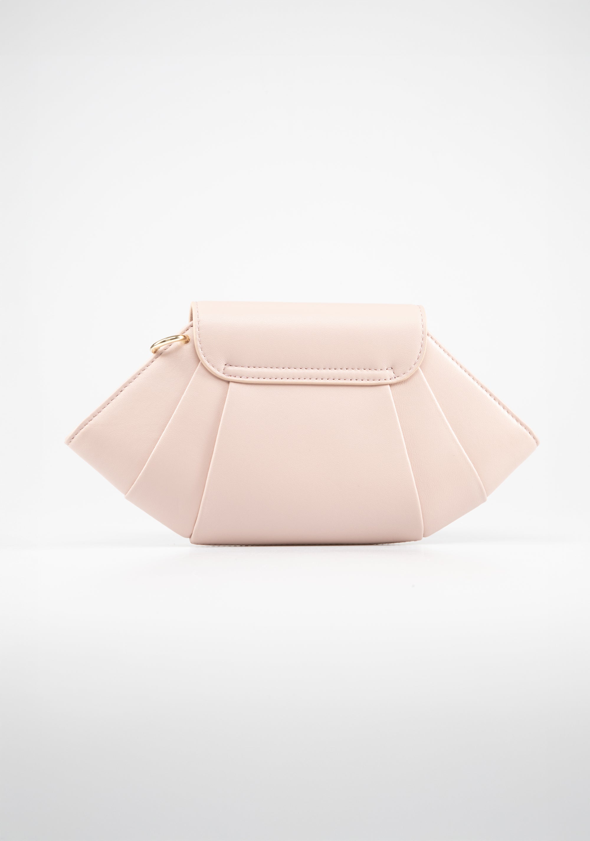 Borsa clutch a ventaglio