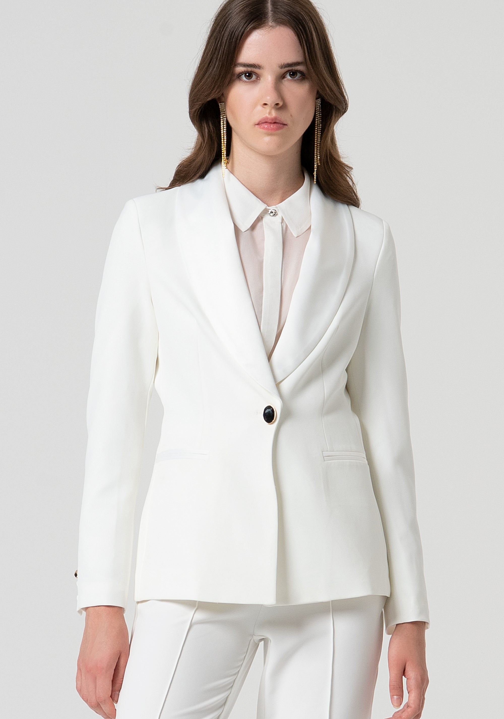 Blazer regular monopetto FQ25SJ3001W75401-278 Fracomina