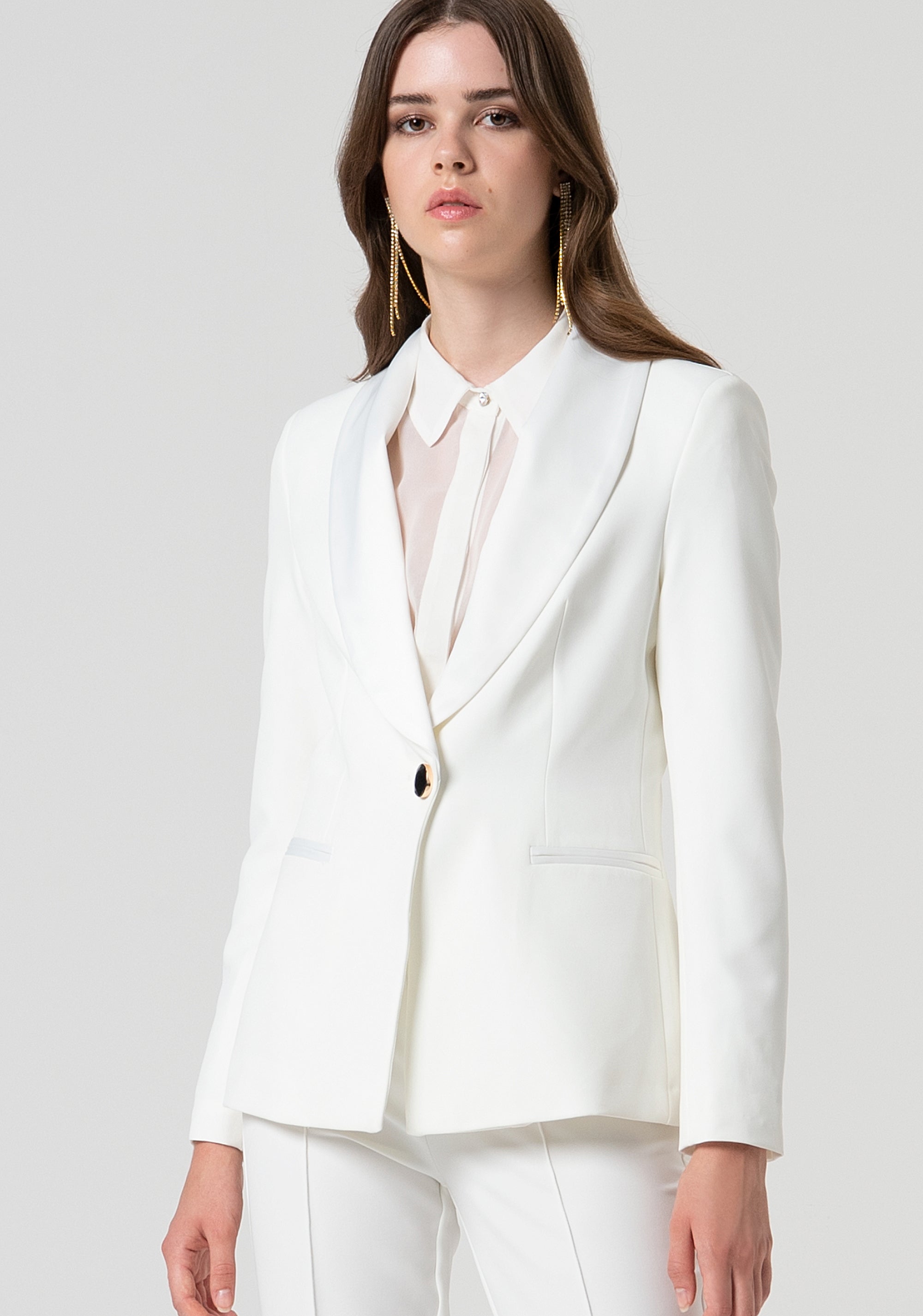 Blazer regular monopetto FQ25SJ3001W75401-278 Fracomina