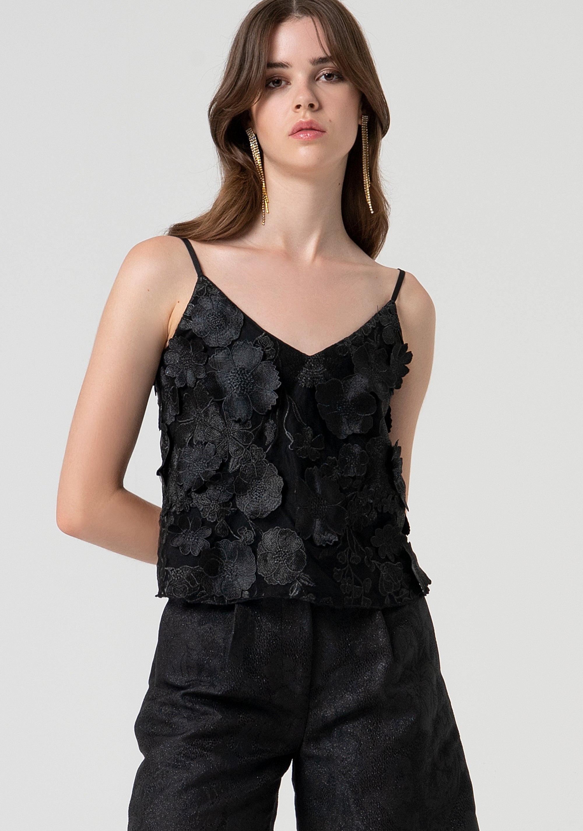 Top senza maniche in pizzo FQ25ST2003W79001-053 Fracomina