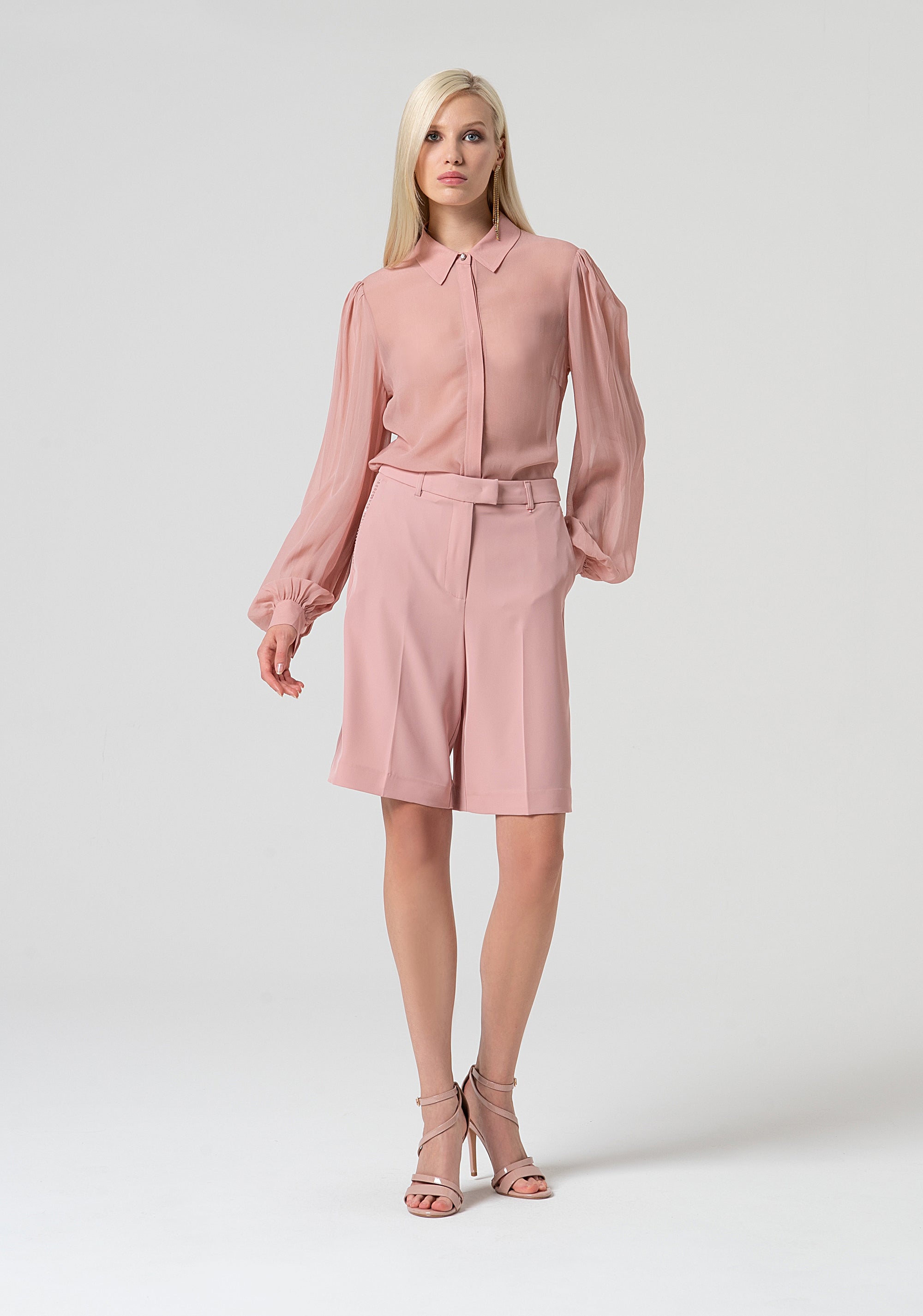 Bermuda regular con vita media FQ25SV6002W47601-238 Fracomina