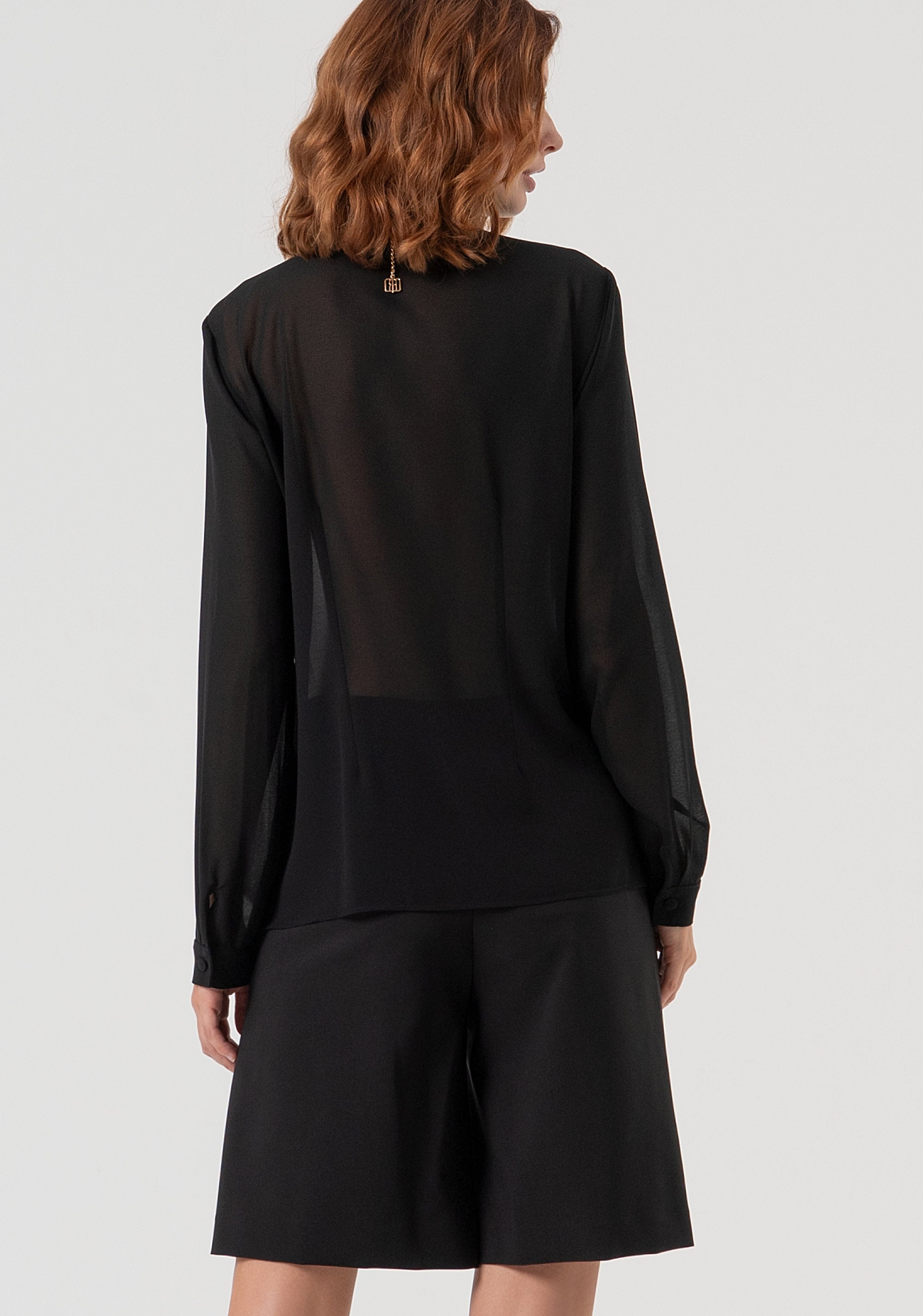 Camicia regular in georgette FQ25WT6001W412N6-053 Fracomina