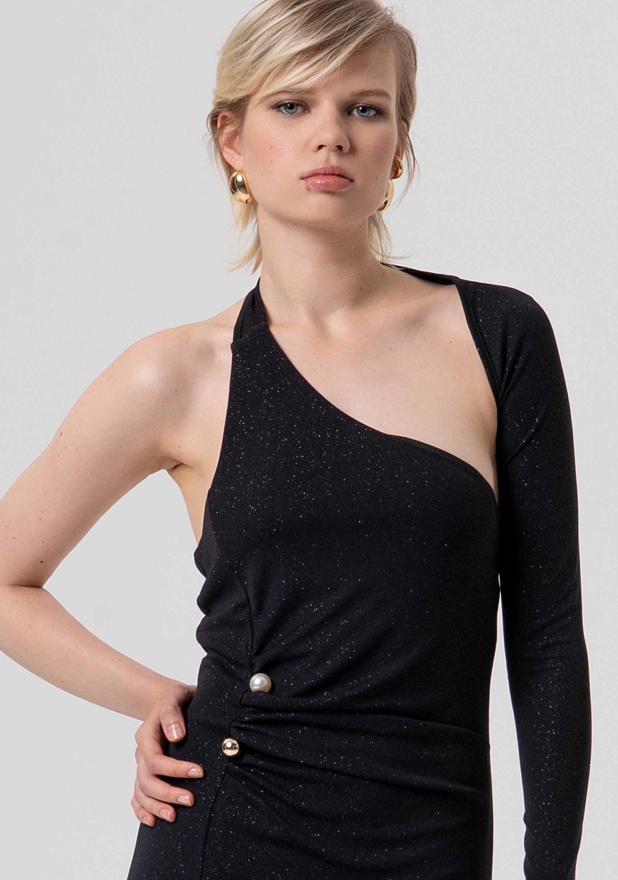 Abito slim lungo FQ26SD3013W79801-053 Fracomina