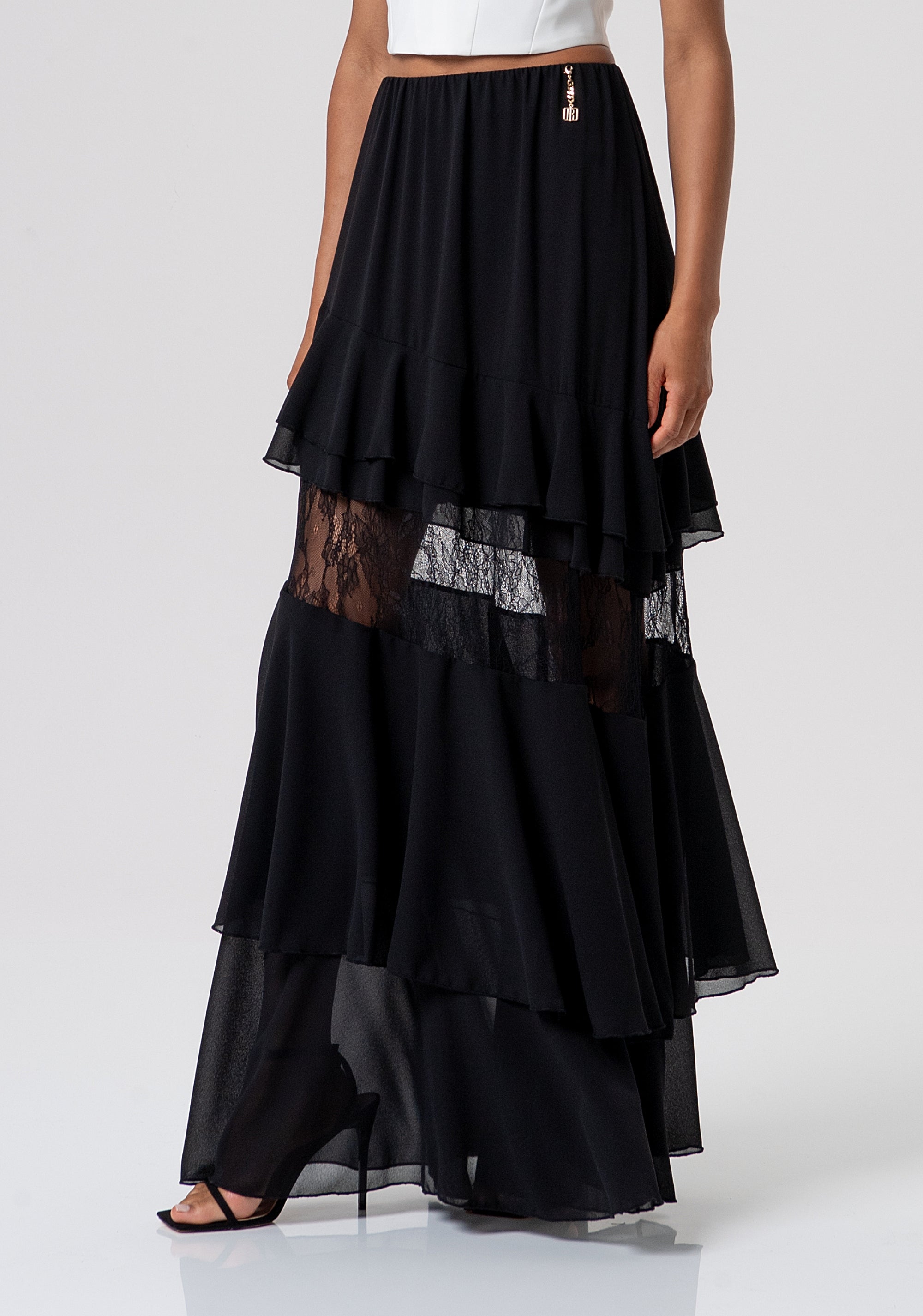 Gonna ampia lunga FQ26SG3003W412G1-053 Fracomina