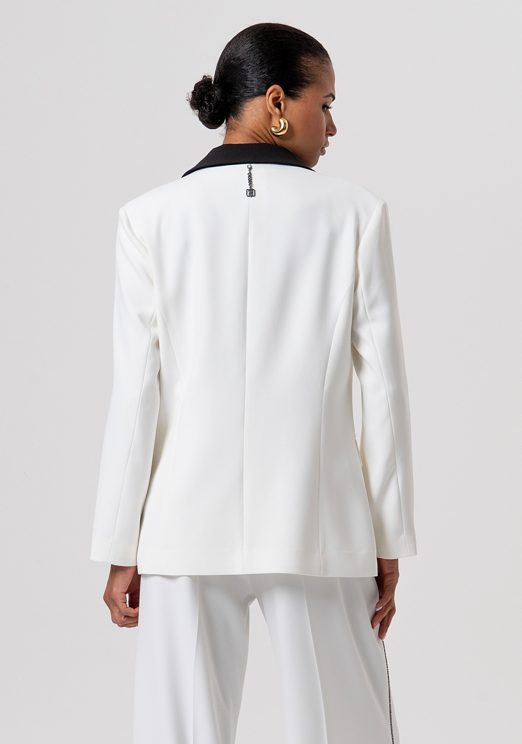 Blazer oversize lungo monopetto FQ26SJ3001W47601-324 Fracomina