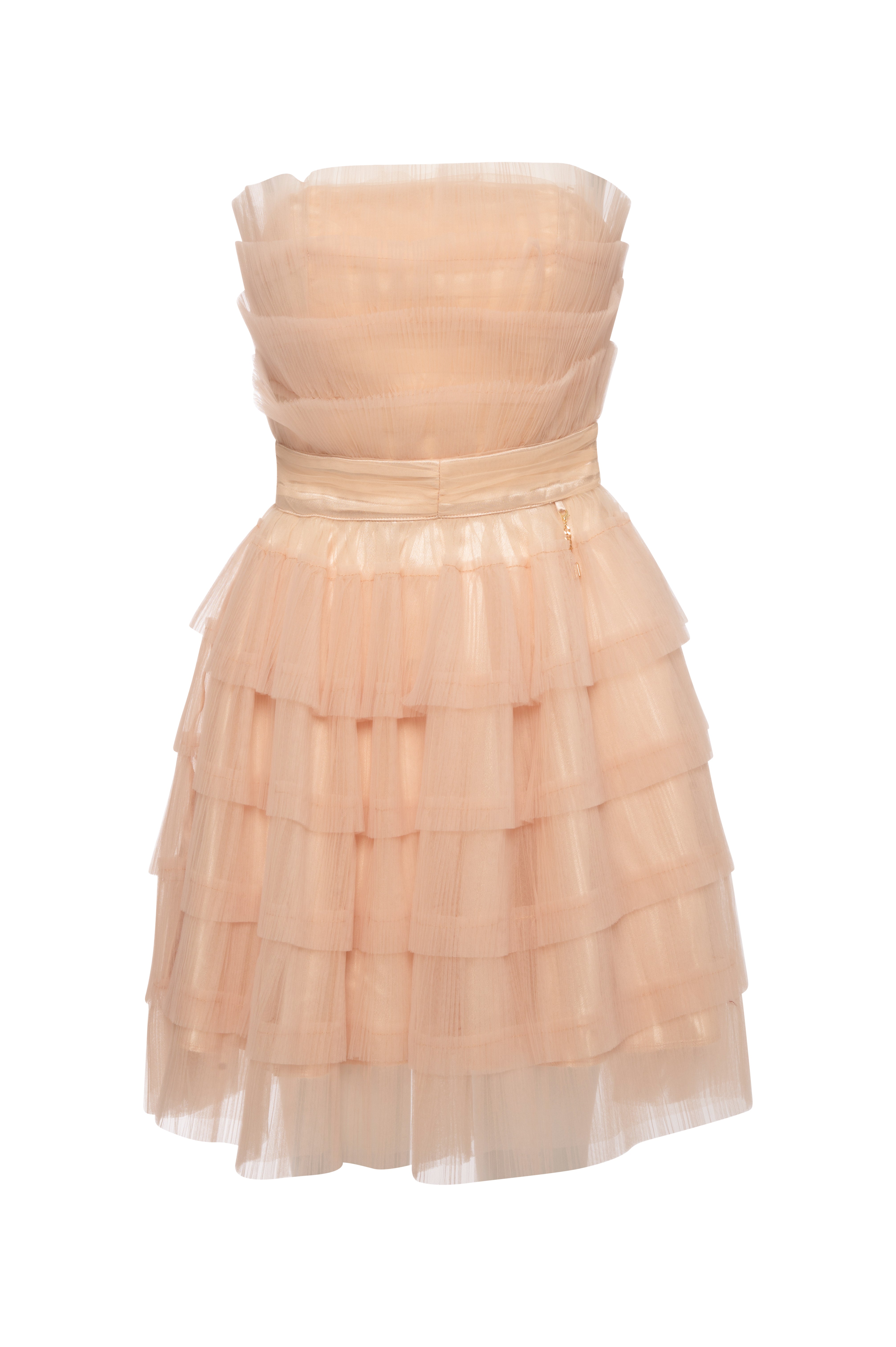 Abito regular mini in tulle FRACOMINA — immagine 5 di 6