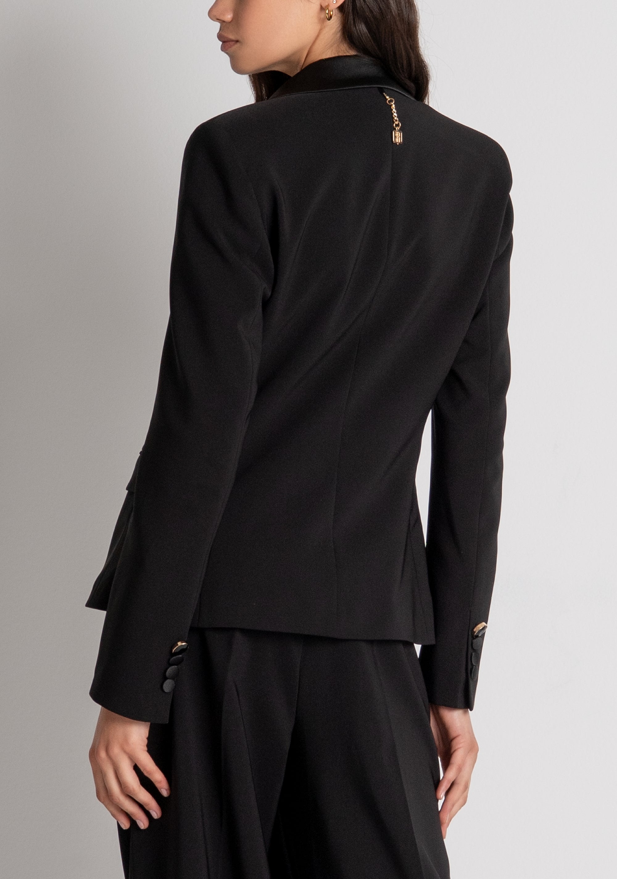 Blazer slim monopetto FRACOMINA — immagine 3 di 6