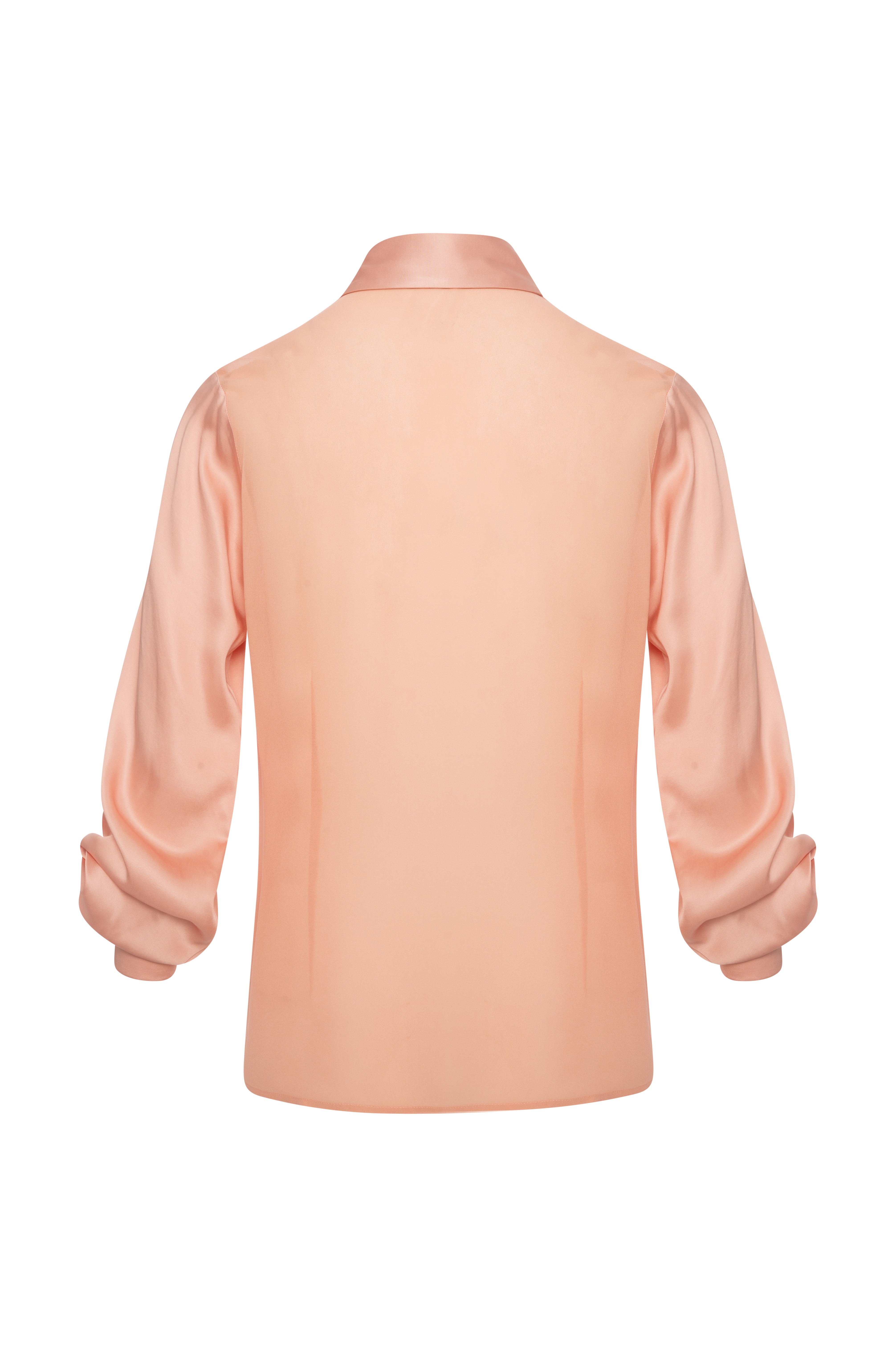 Camicia regular in raso con ricami FQ26WT6002W739E5-K29 Fracomina